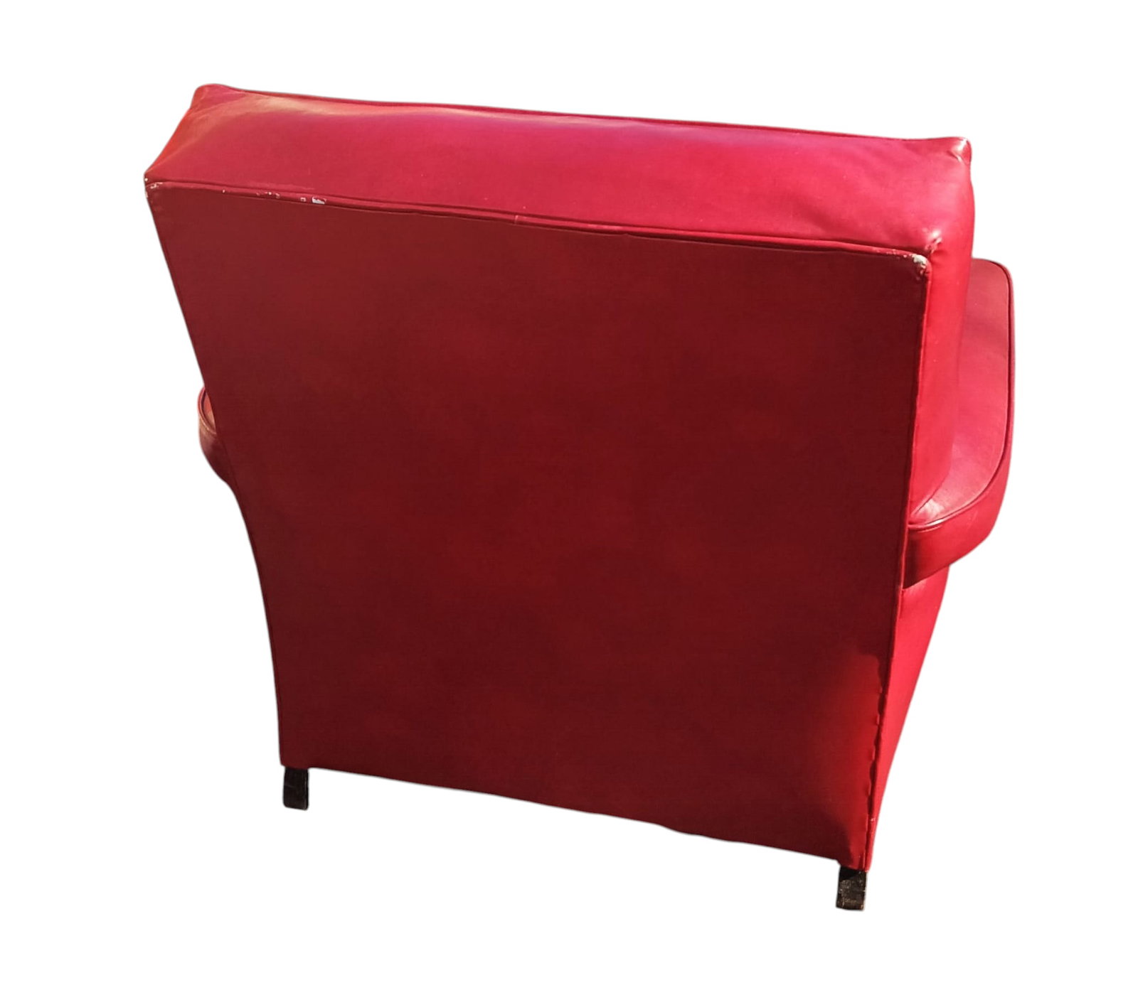 Experience a Timeless Comfort and Craftsmanship With These Vintage Club Chair & Ottoman. - 5