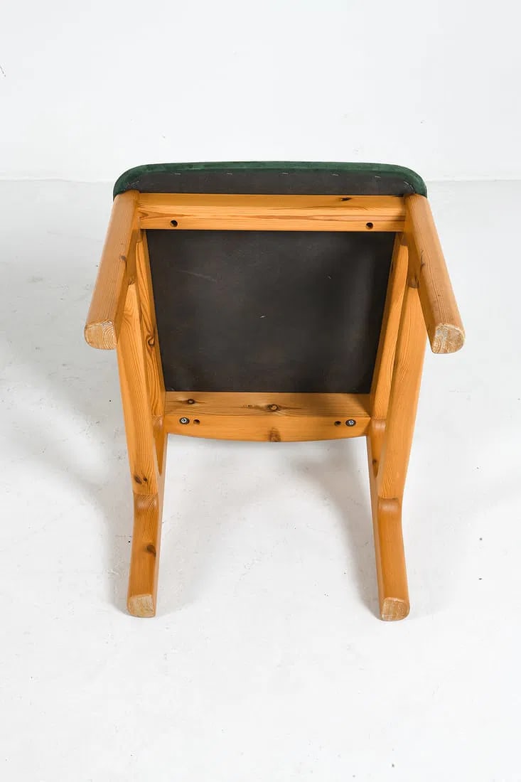 A Pair of Danish Pine Dining Chairs in the Style of Rainer Daumiller, 1970s - 7