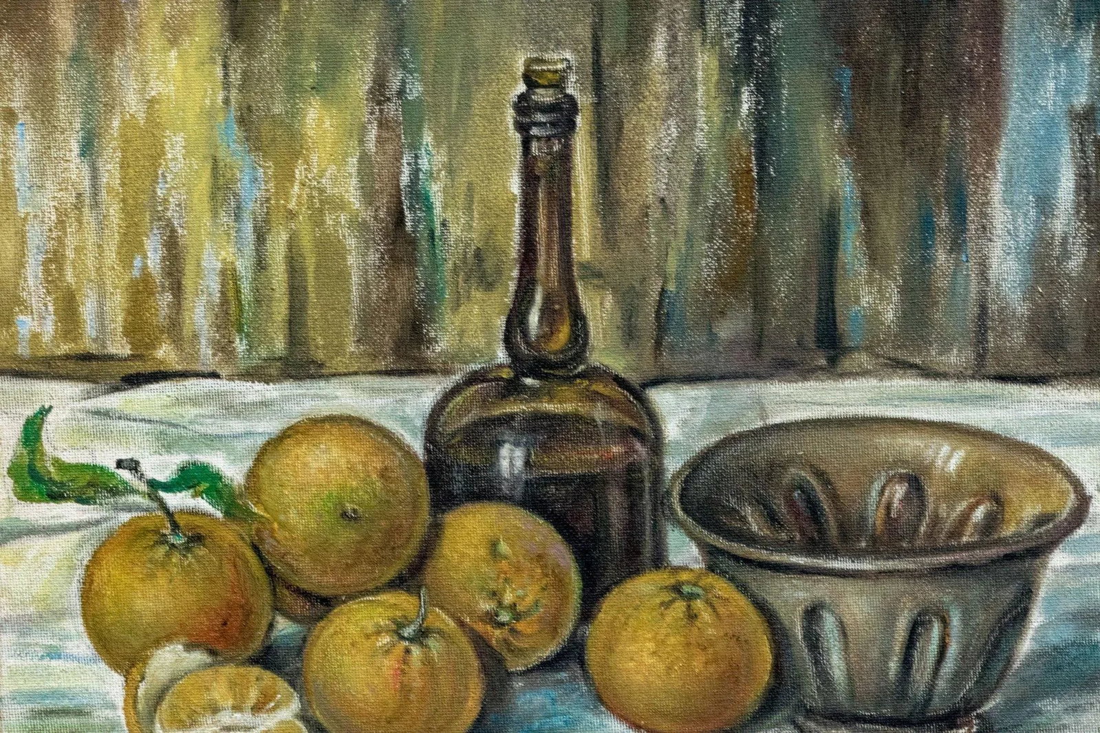 Beautiful Still Life, Oil on Canvas, Signed, C. 1966 - 4