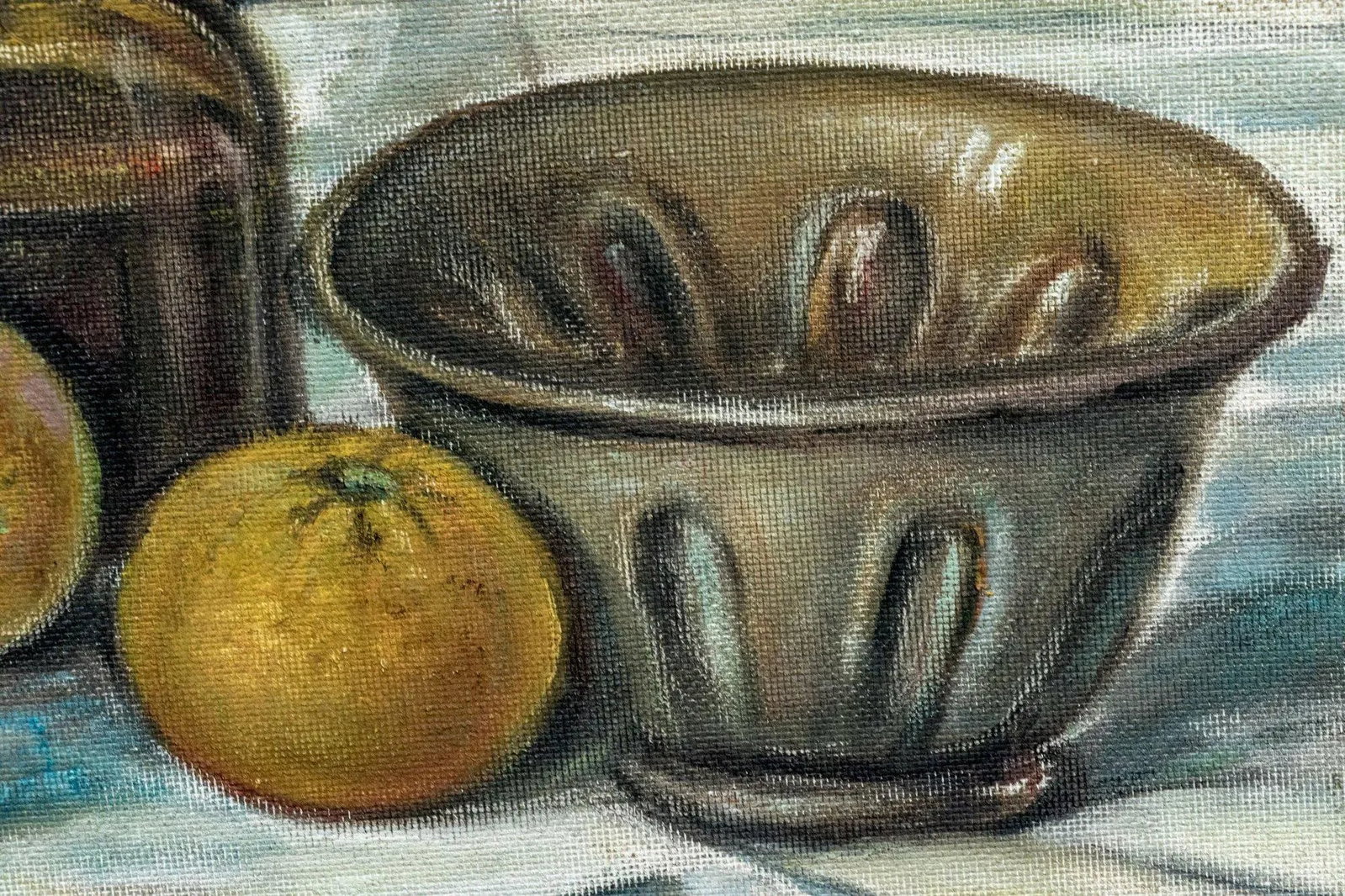 Beautiful Still Life, Oil on Canvas, Signed, C. 1966 - 6