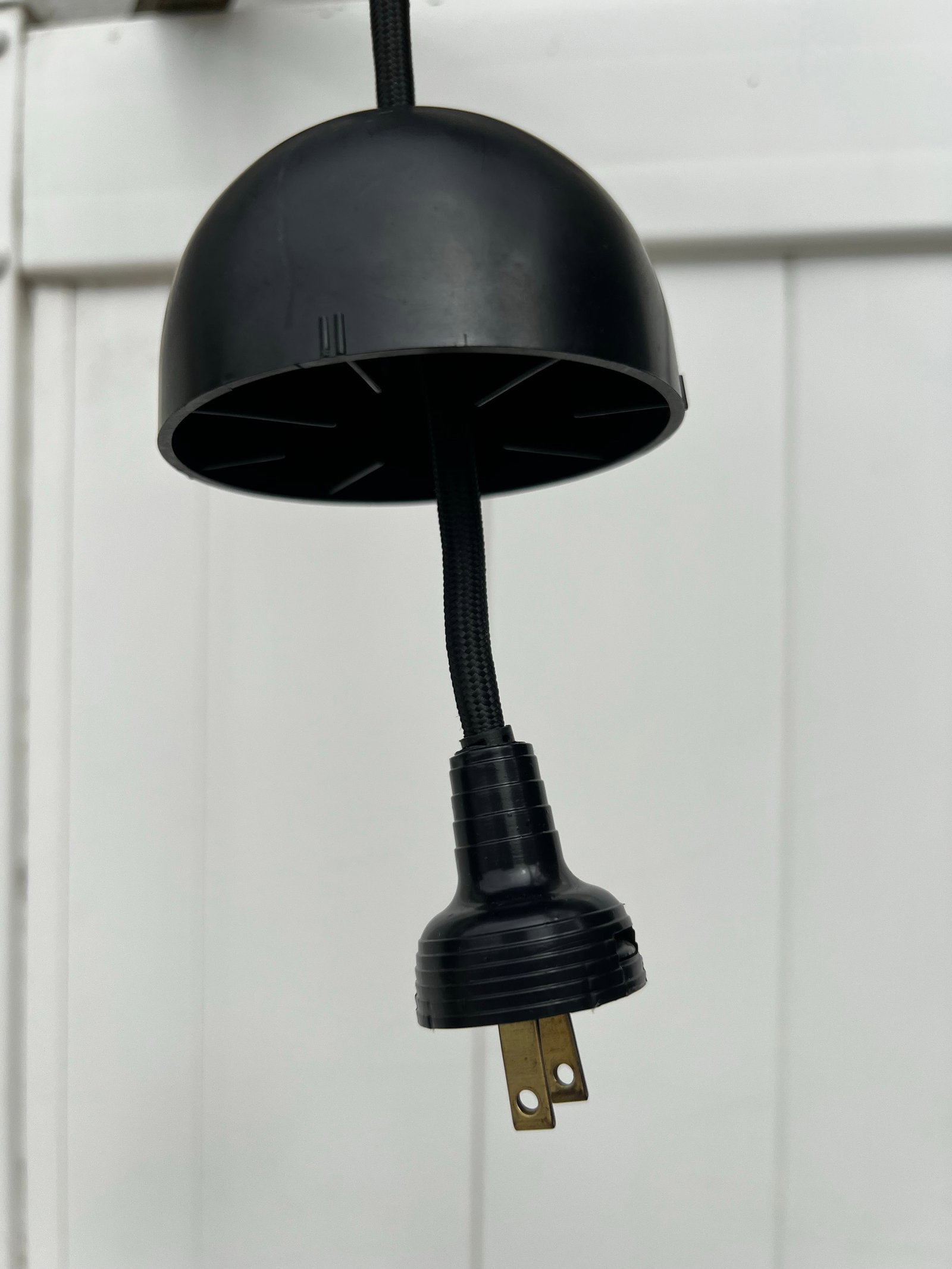Postmodern Perforated Pendant Light in the Style of Ron Rezek or Mathieu Mategot - 9