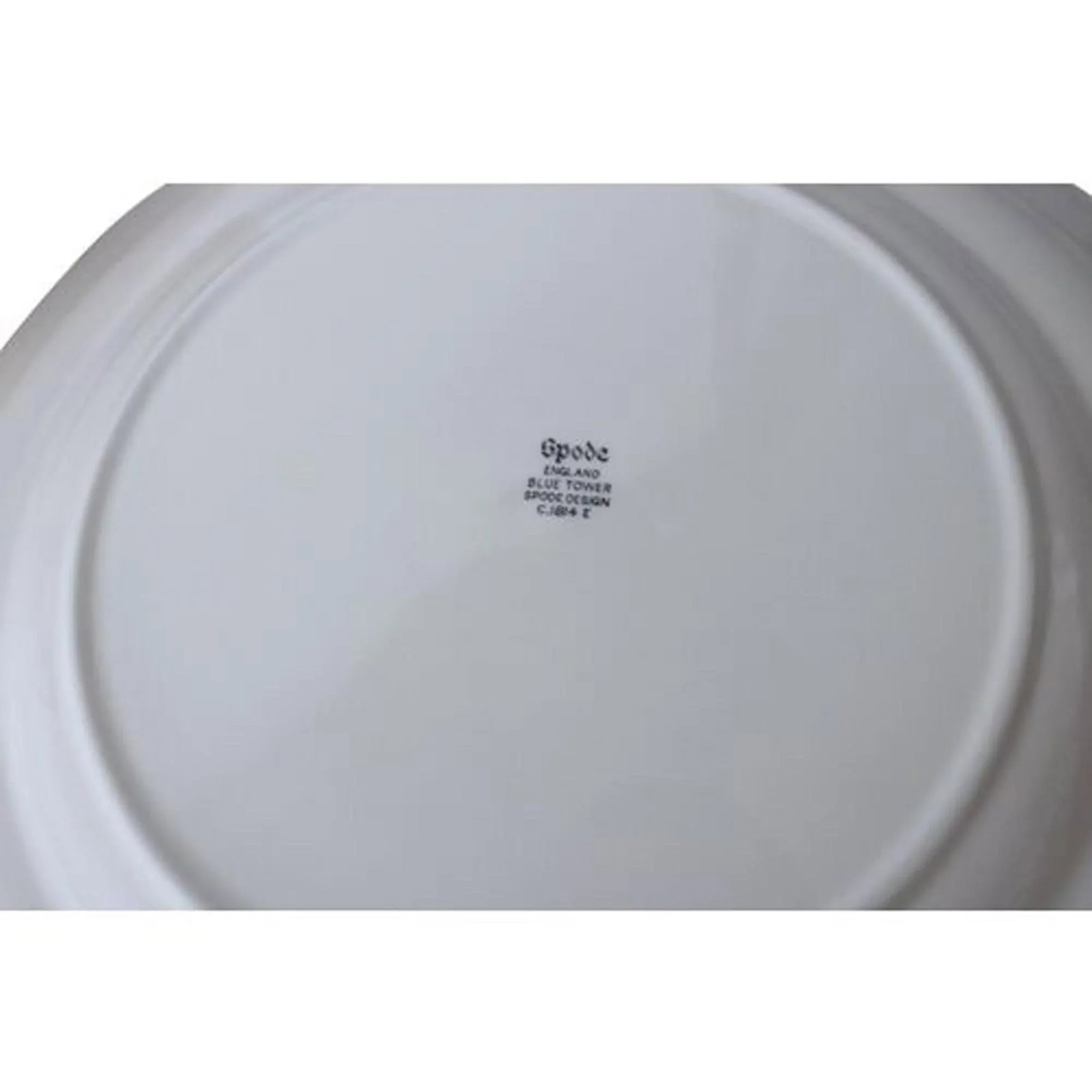 Copeland Spode "Blue Tower" Dinner Plates, Set of 8 - 2