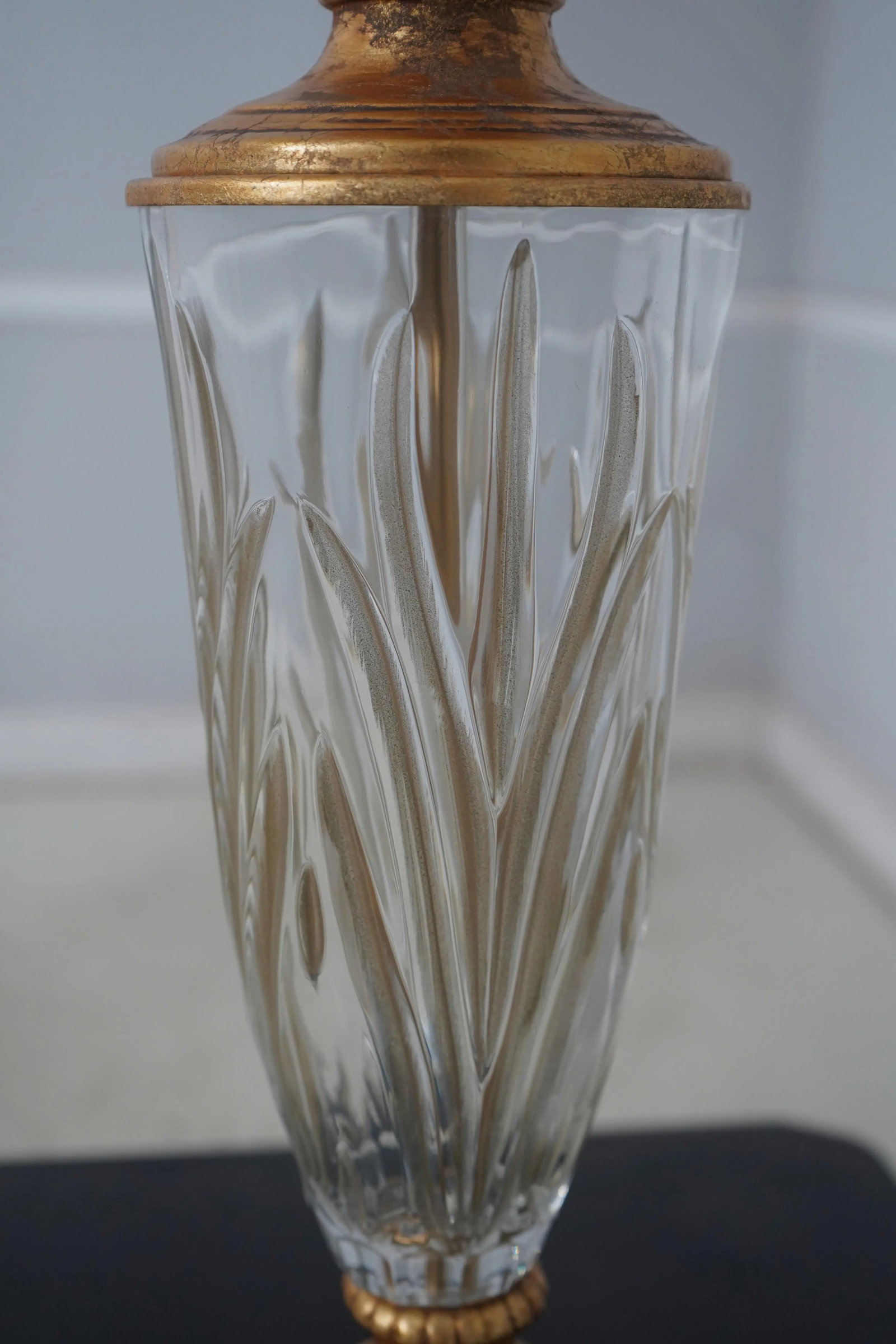 Ethan Allen Crystal Urn Style Table Lamp - 7