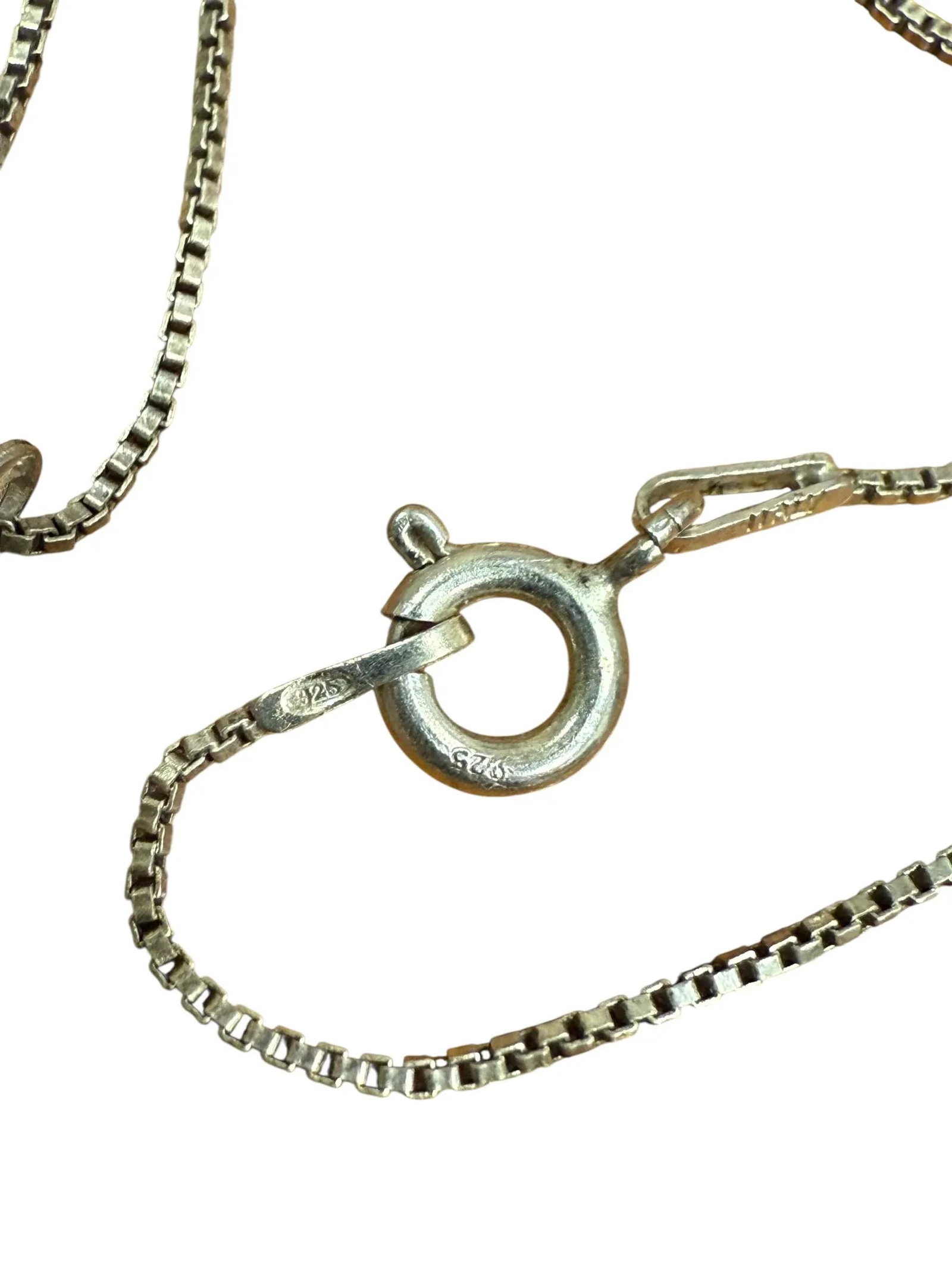 Late 20th Century Mystic Topaz Sterling Made in Italy Pendant Necklace - 3