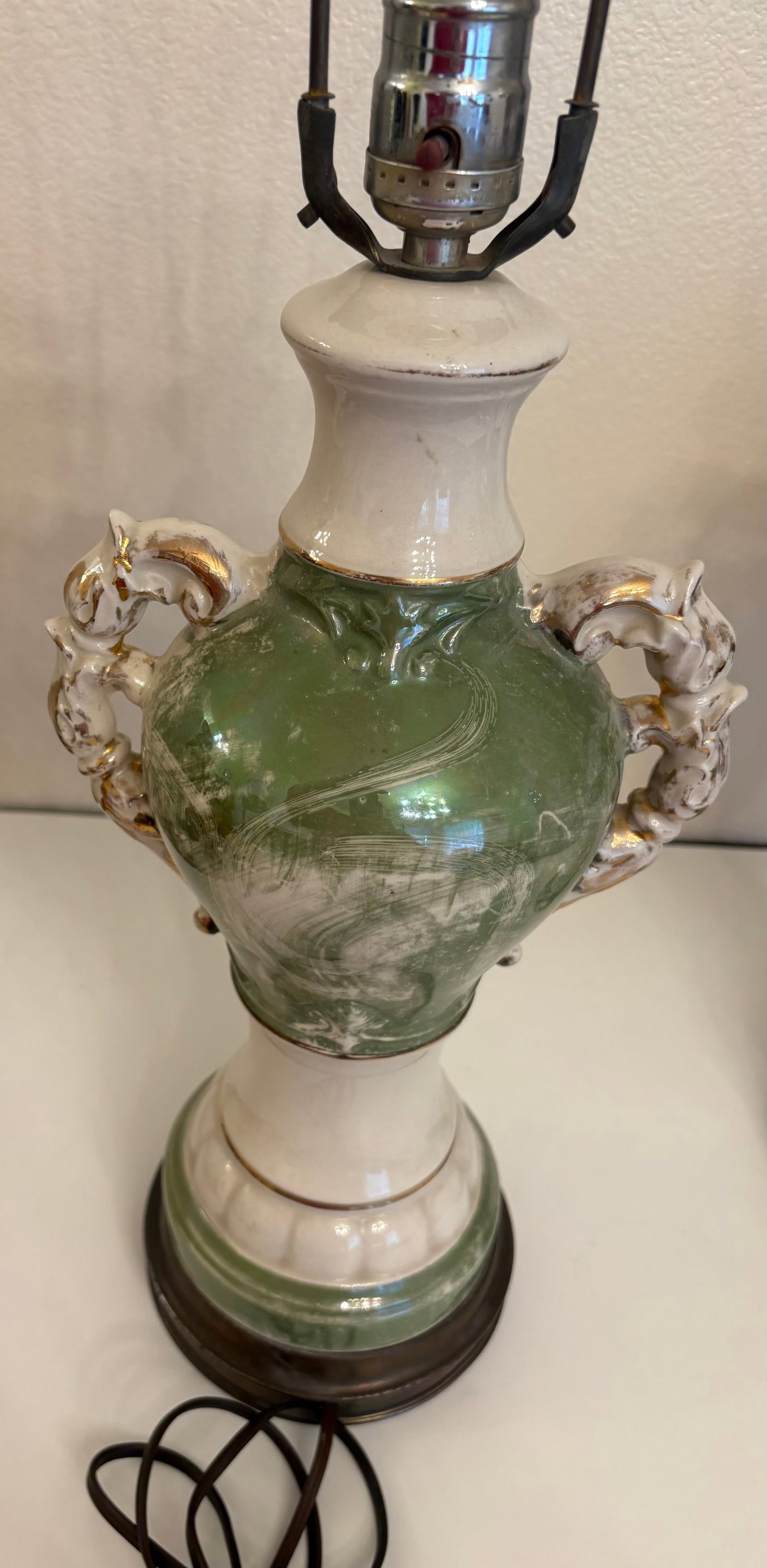 1950s French Court Victorian Lamps by Jean Honore' Fragonard -a Pair - 6