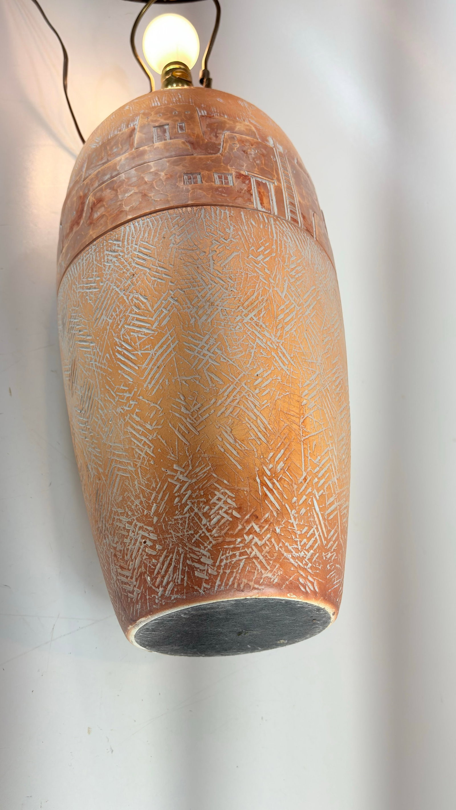 1980's Casual Lamps of California Southwestern Style, Pueblo Village Design - 7