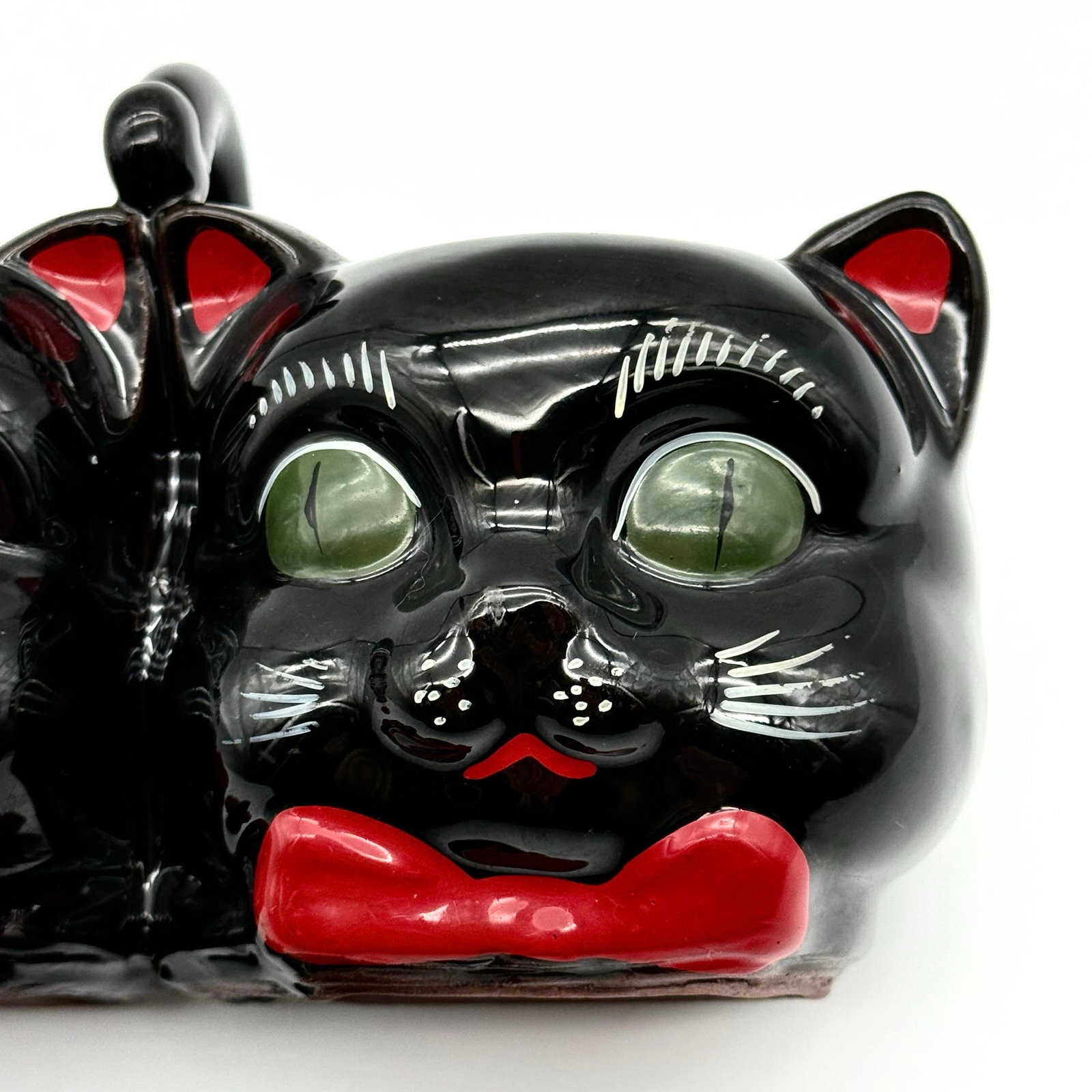 Rare Vintage Black Cat Jam and Marmalade Porcelain Serving Dish - 4
