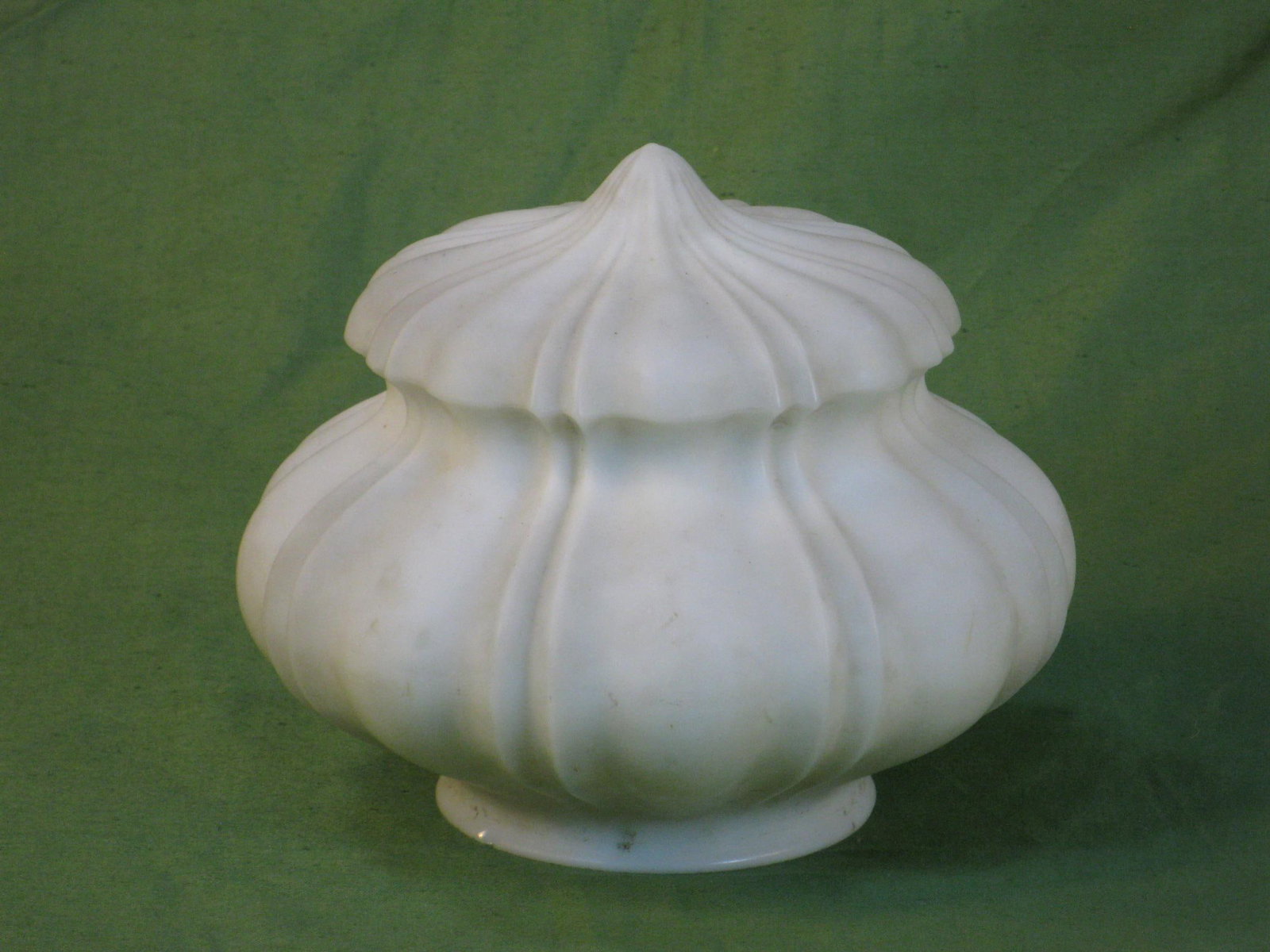Vintage Light Shade Frosted Glass Empire - 3