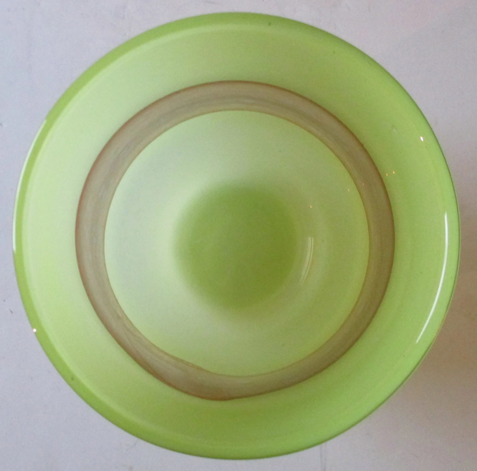 Cyan Design Large Celadon Green With Hand Applied Amber Stripe Vase - 7