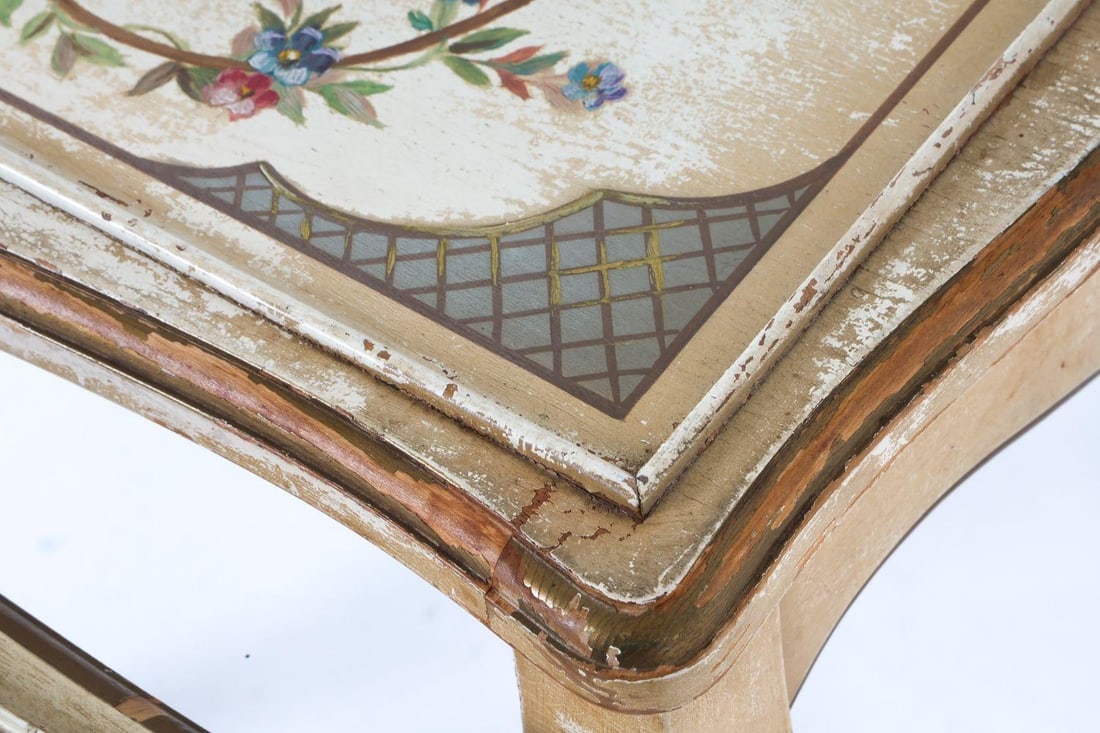 Kozak Studios Style French Provincial Nesting Tables - 11