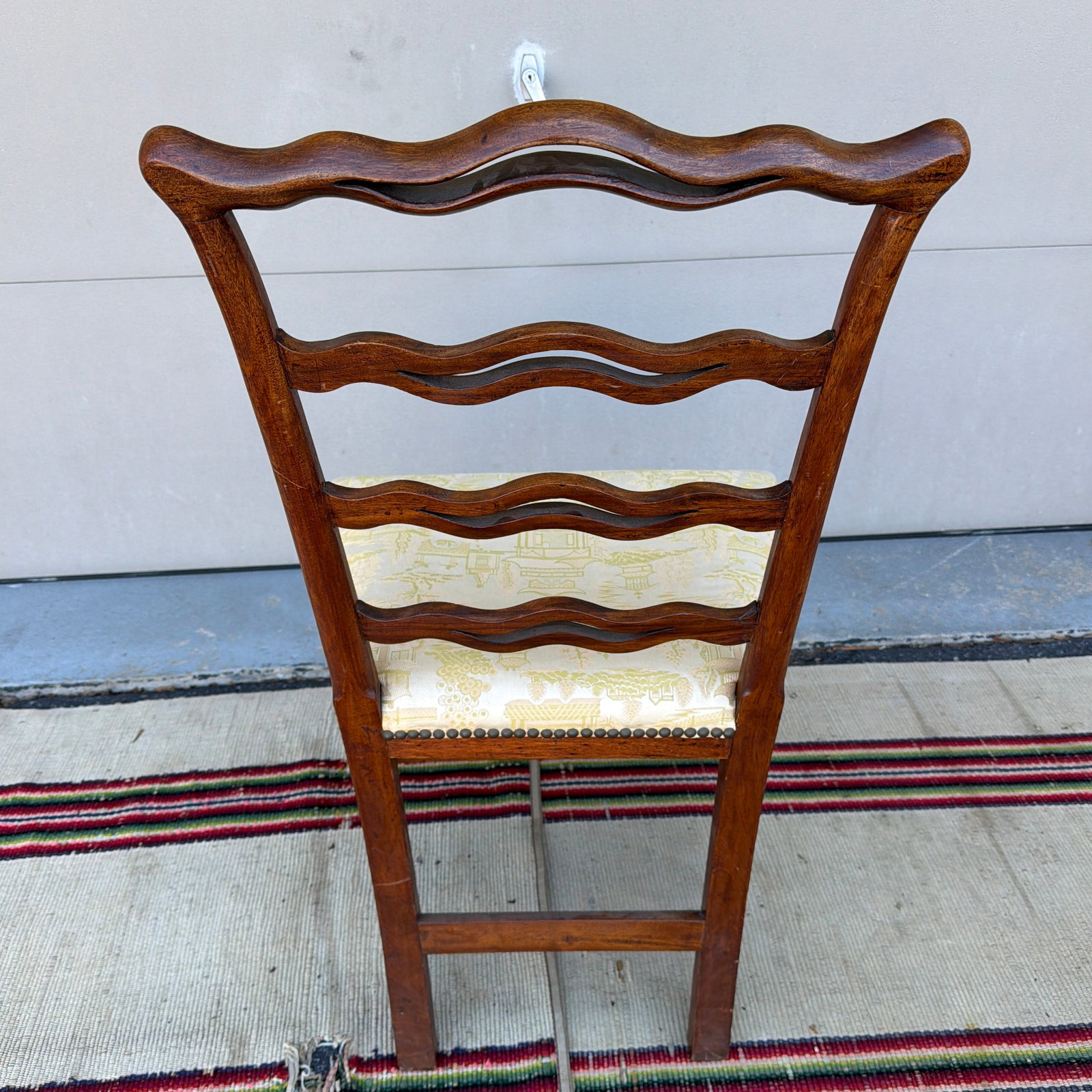 Antique Mahogany Chippendale Ribbon Back Side Chair, Massachusetts, Circa 1800 - 6