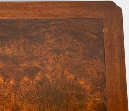 Vintage Drexel Heritage Ming Treasure Burlwood Asian Modern Side Table - 6