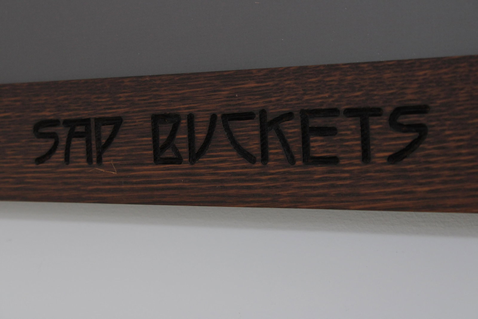 Kathleen West Sap Buckets Arts & Crafts Oak Framed Print - 8