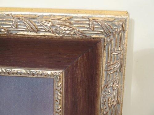 Fruit & Floral Basket Framed Transfer Print - 2