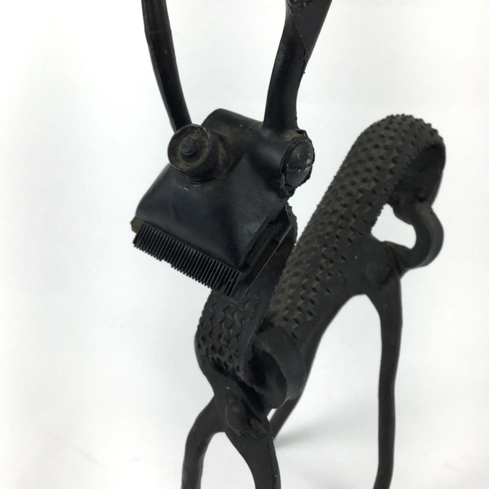 Artisan Vintage Metal Artwork Deer Sculpture Steampunk - 5