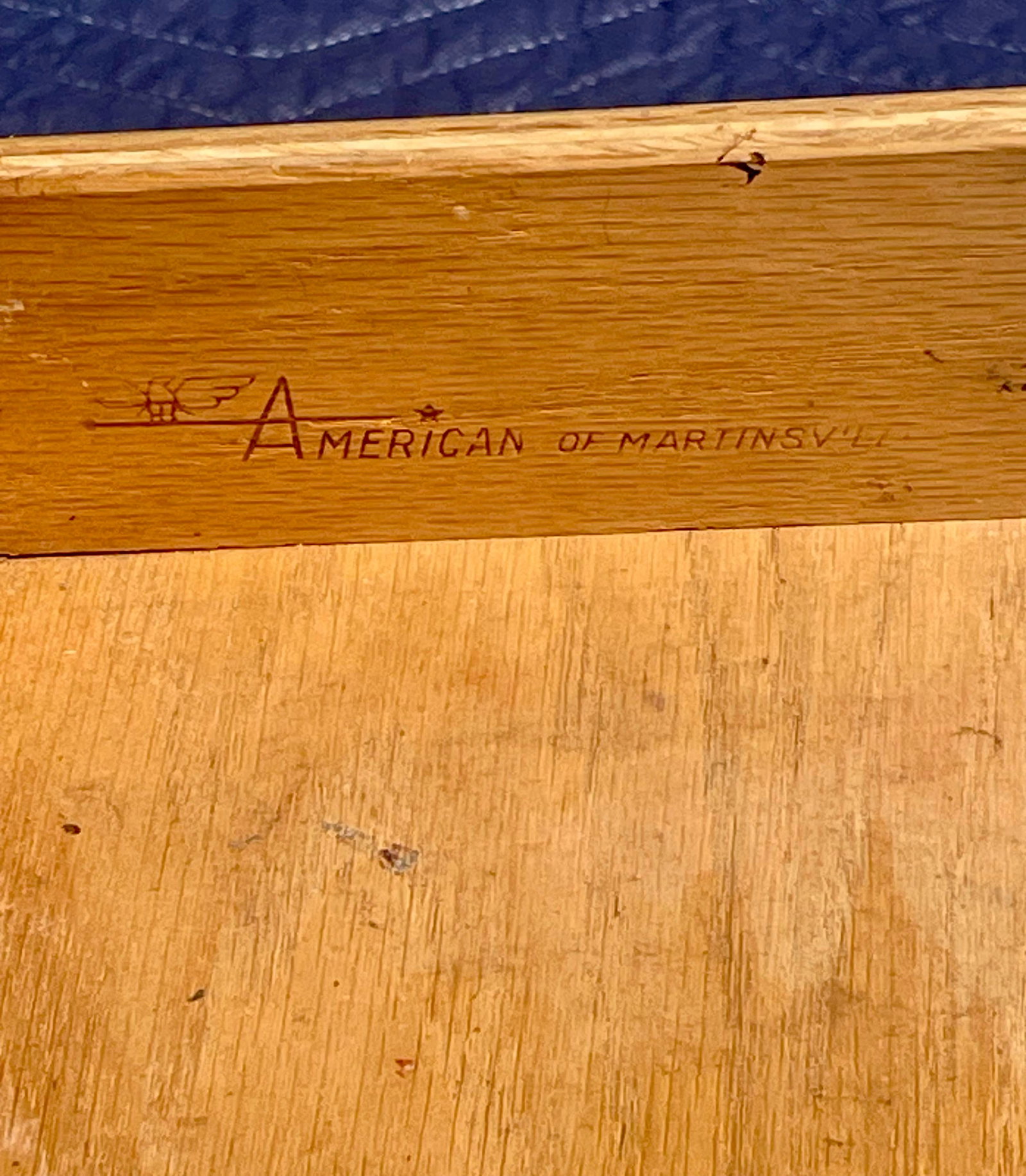 Mid 20th Century American of Martinsville Walnut Nightstands/End Tables MCM, Pair - 7