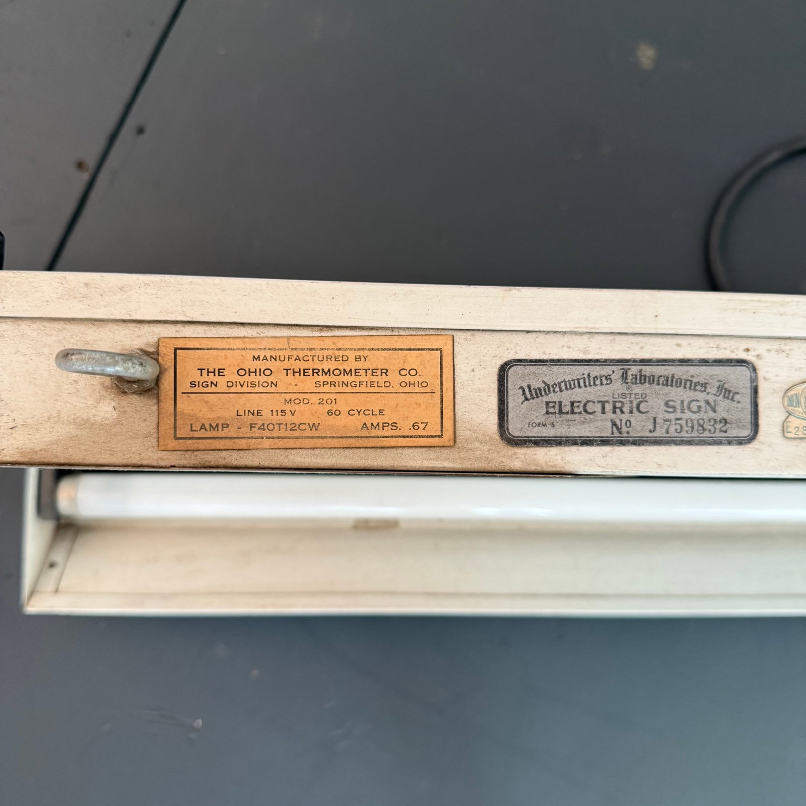 Mid 20th Century Schaefer "Cold Beer" Lit Wall Sign Clock - 8