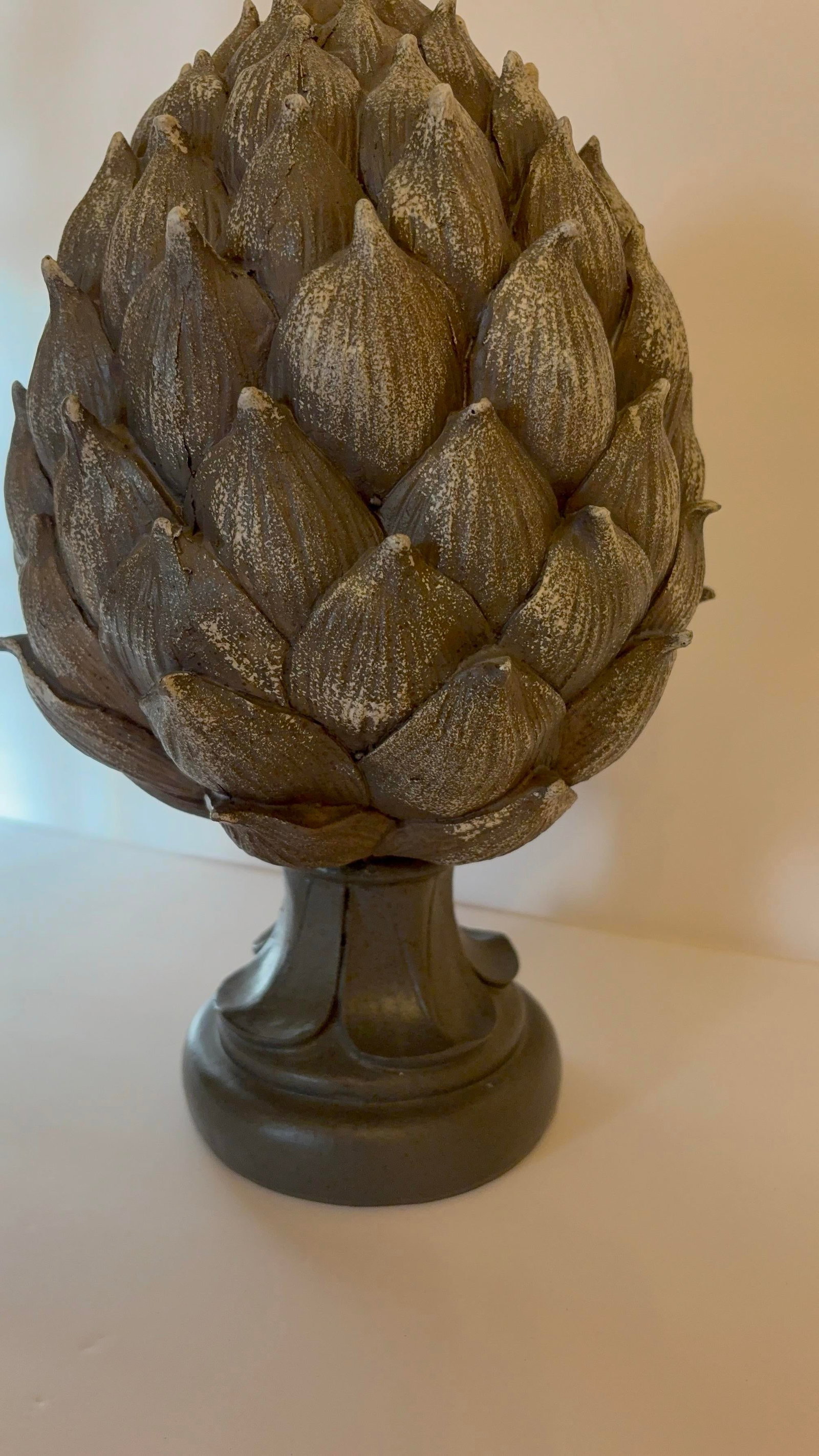 Vintage Decorative Artichoke Decorative Indoor/Outdoor Shelf Statue - 4