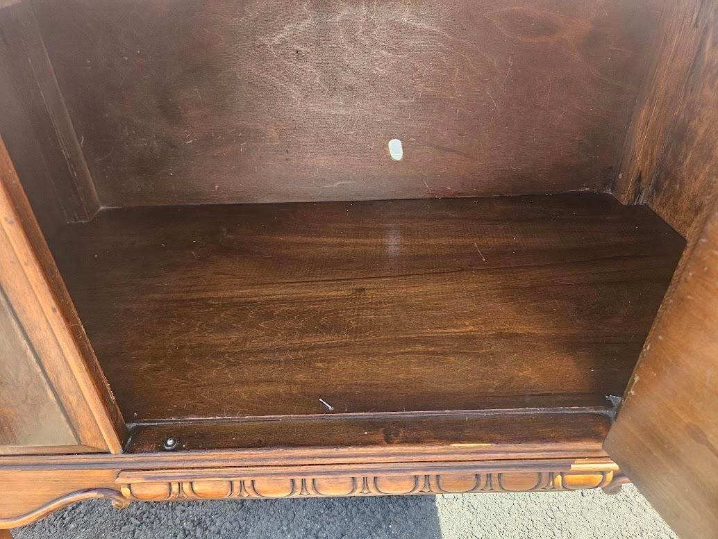 Vintage Tomlinson Jacobean Revival Oak Server / Sideboard - 6