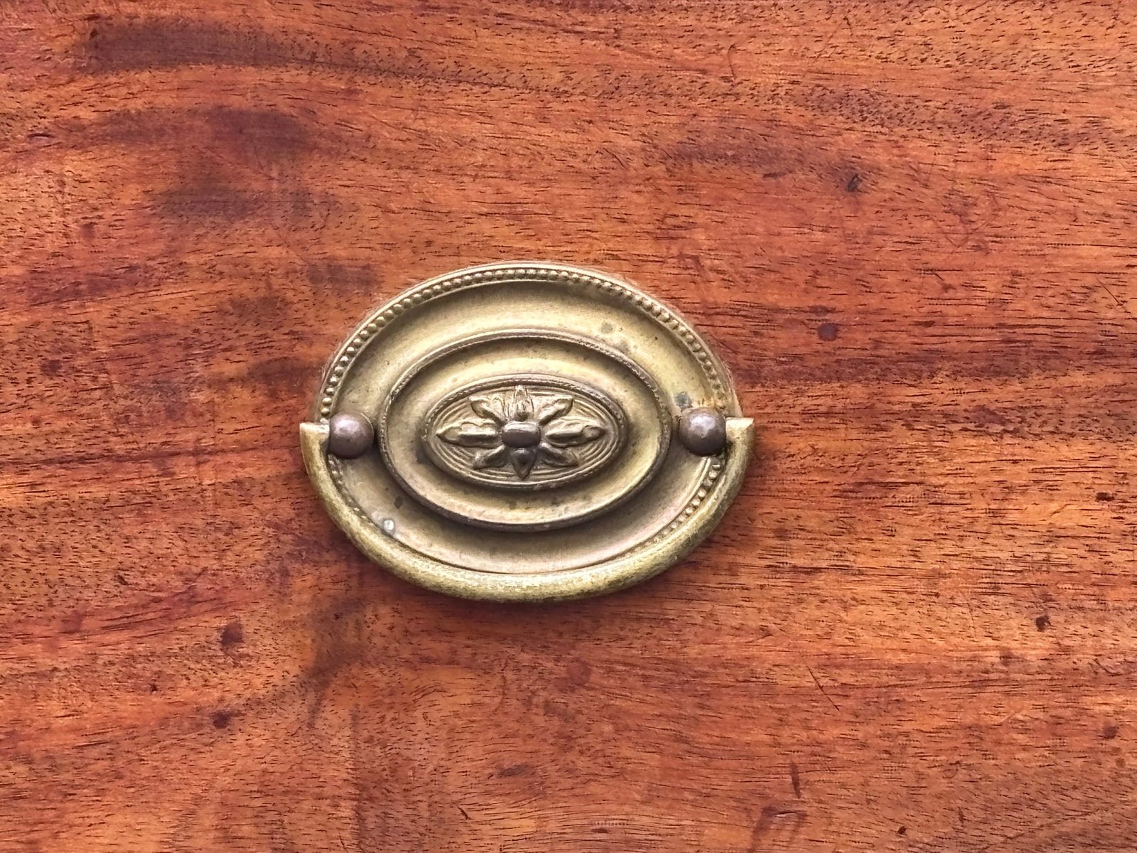 Mid 19th C. English "Two Over Three" Chest of Drawers - Highly Detailed, Original Brasses - 5