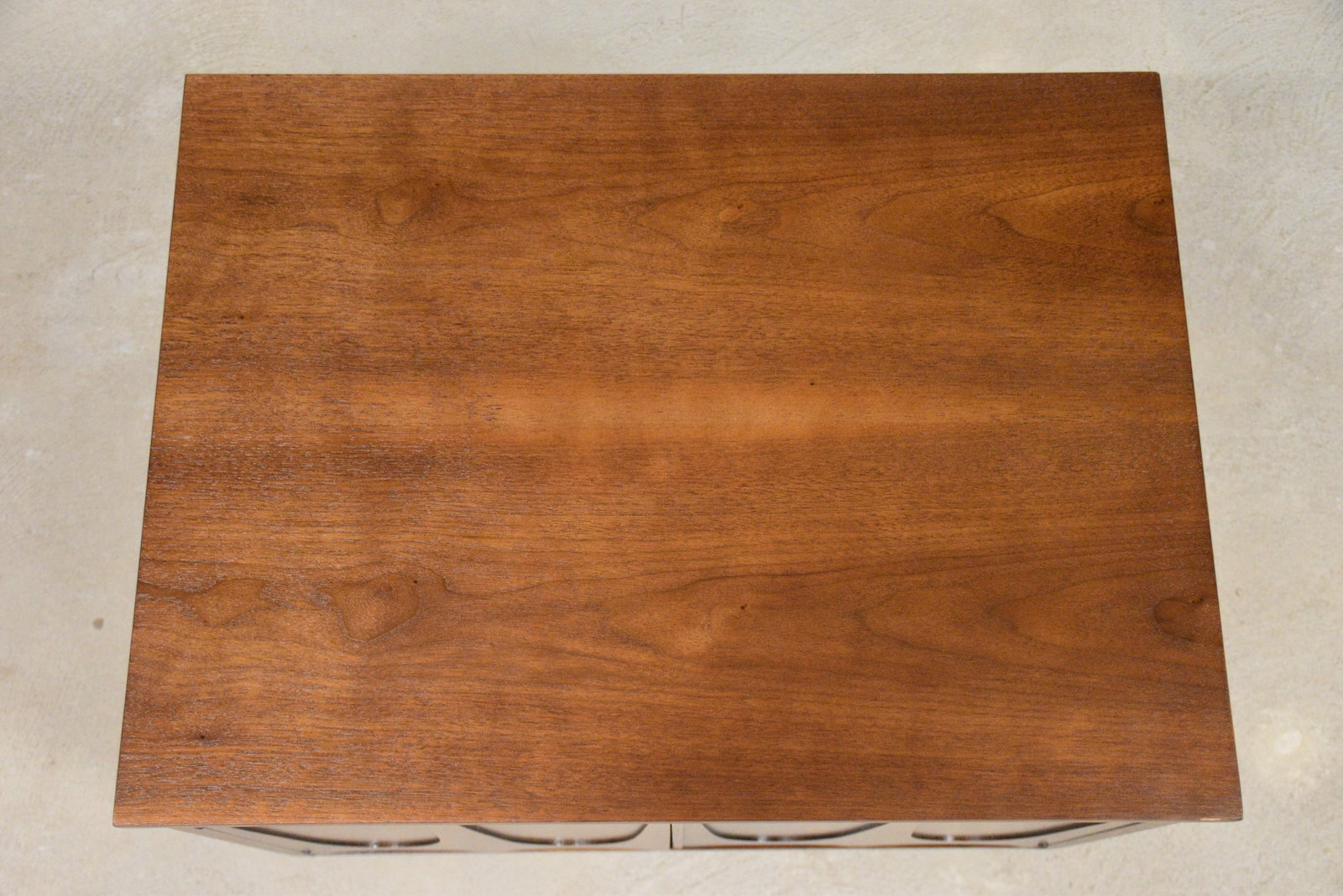 1960s Refinished Broyhill Brasilia Walnut Nightstand - 6