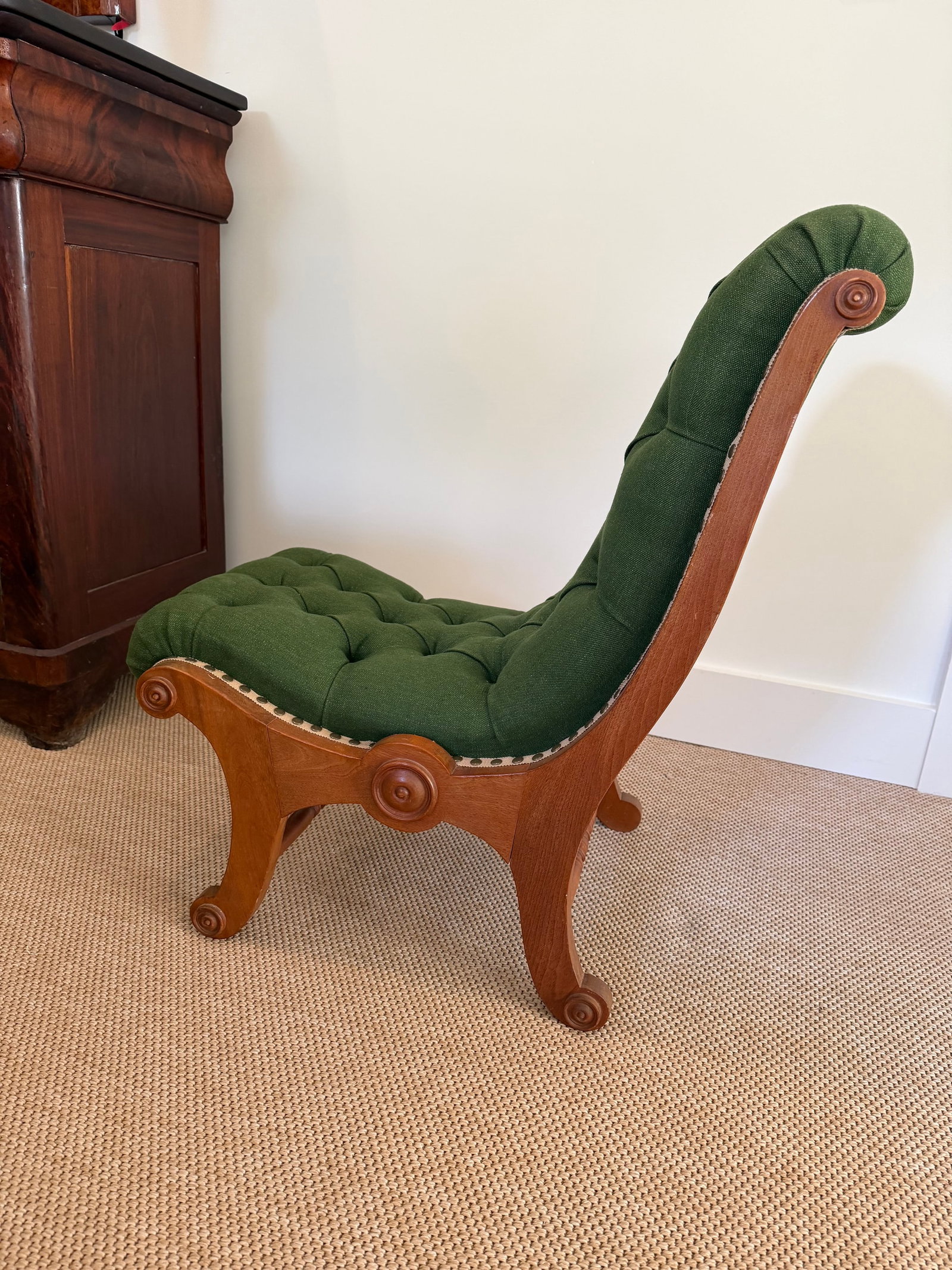Antique Swedish Occasional Chair - 4