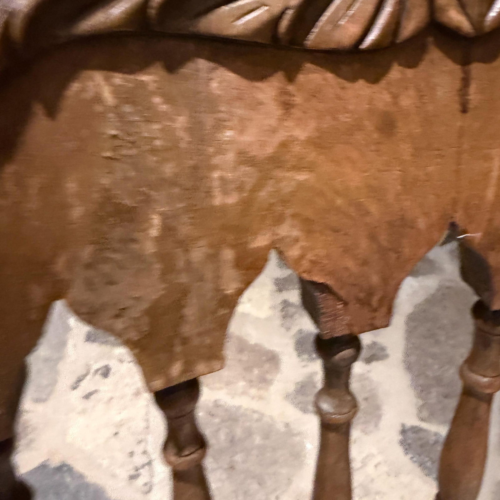 Thomas Day Style Antique Victorian Carved Wood Side Parlor Chair - 7
