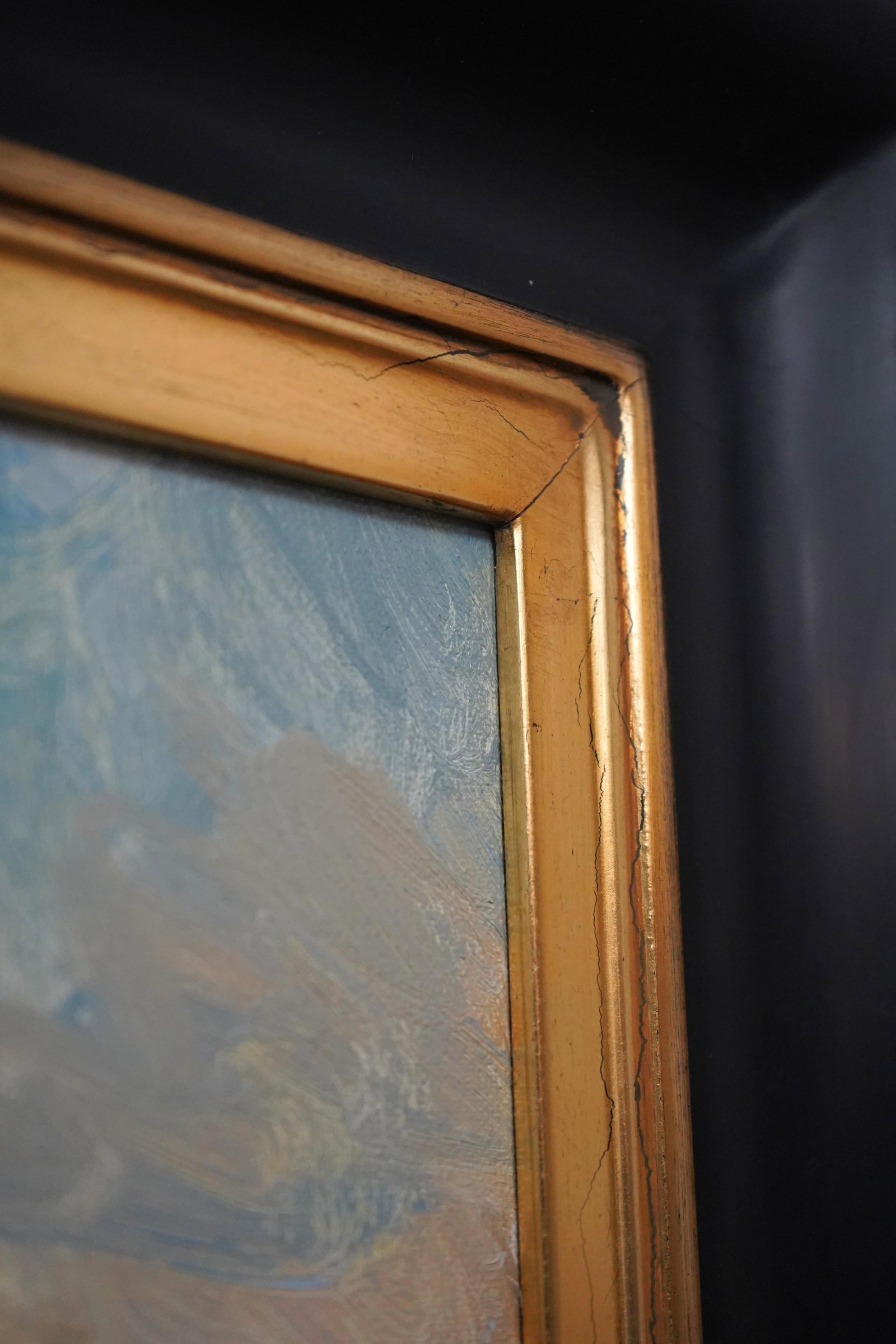 Robert Miller Oil Painting on Canvas of Mountain - 7