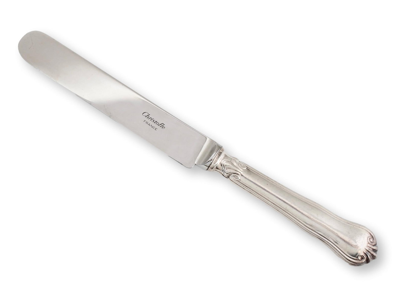 Late 20th Century Christofle Marley Dinner Knives, Set of 10 - 2