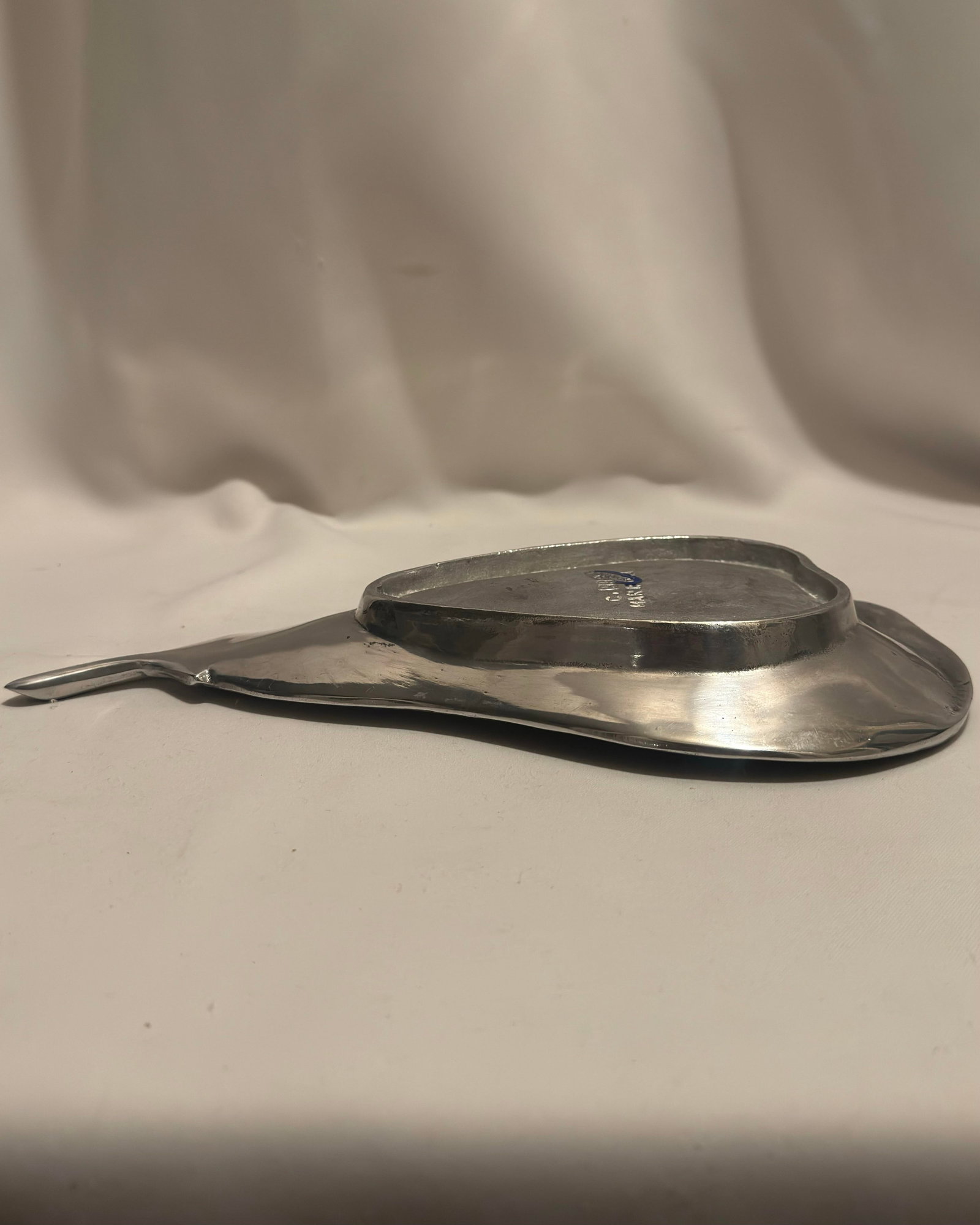 1992 Mariposa Brillante Arthur Court Style Aluminum Pear Dish - 6