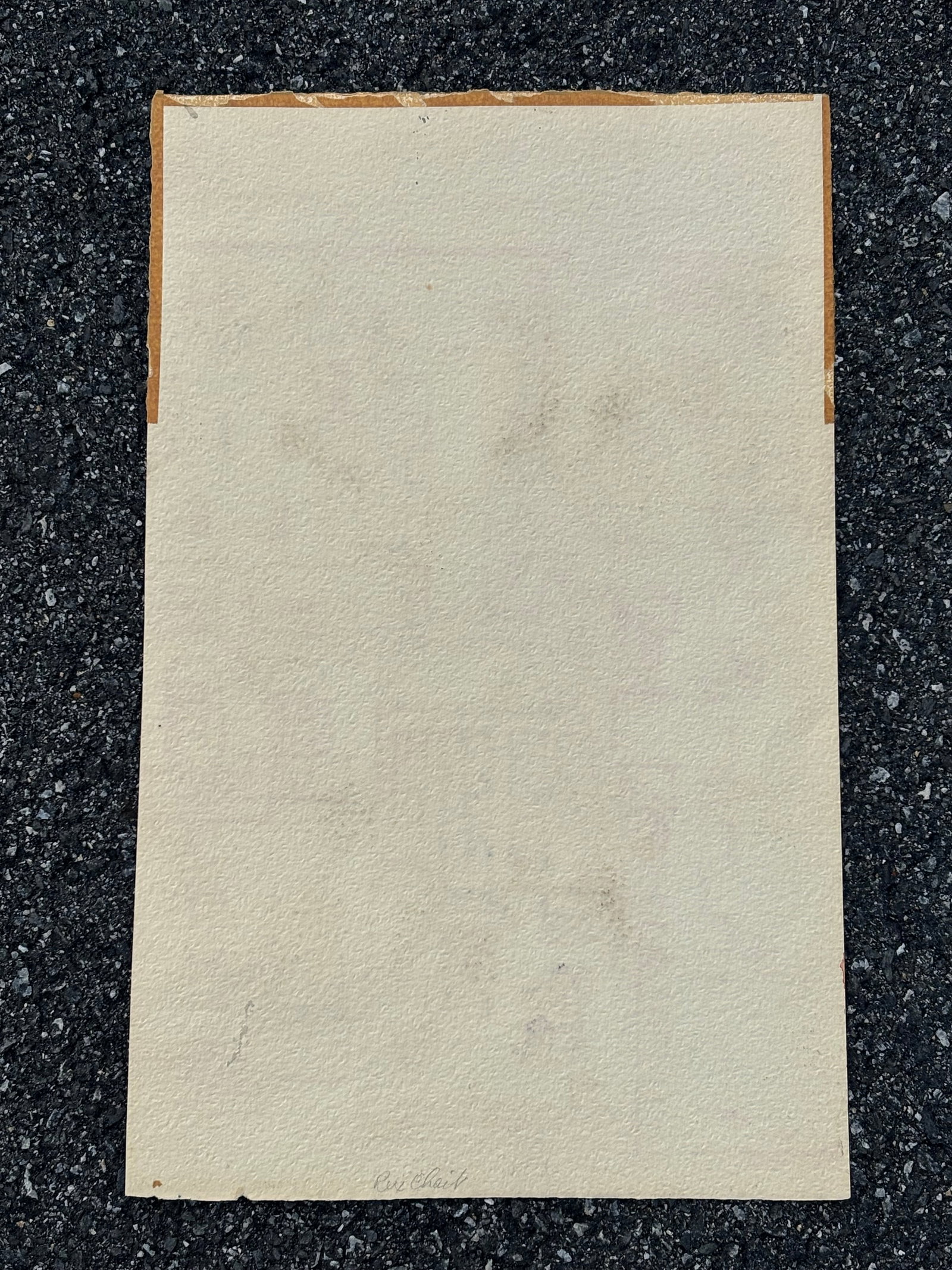Mid 20th C. Original on Paper - Rooftop Artists - 51 St E. Craft Students League - 3