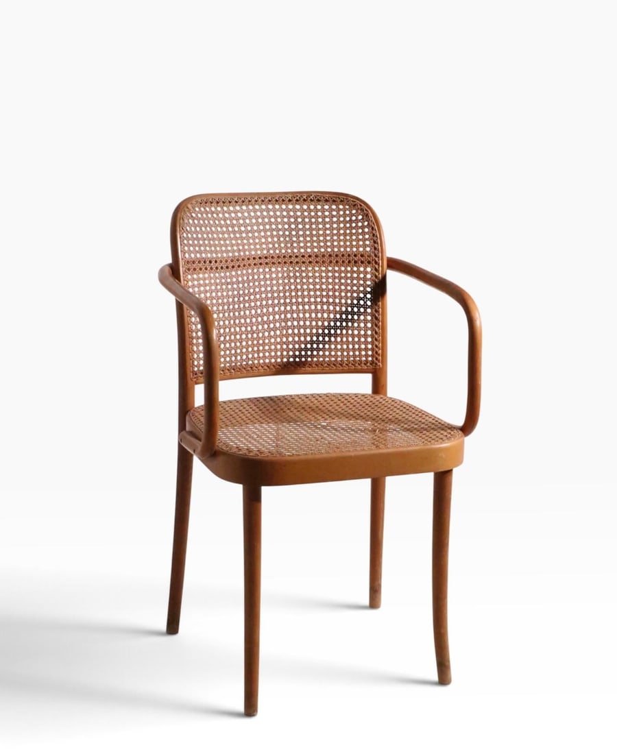 Josef Hoffmann 811 Prague Arm Chair C. 1960's - 2