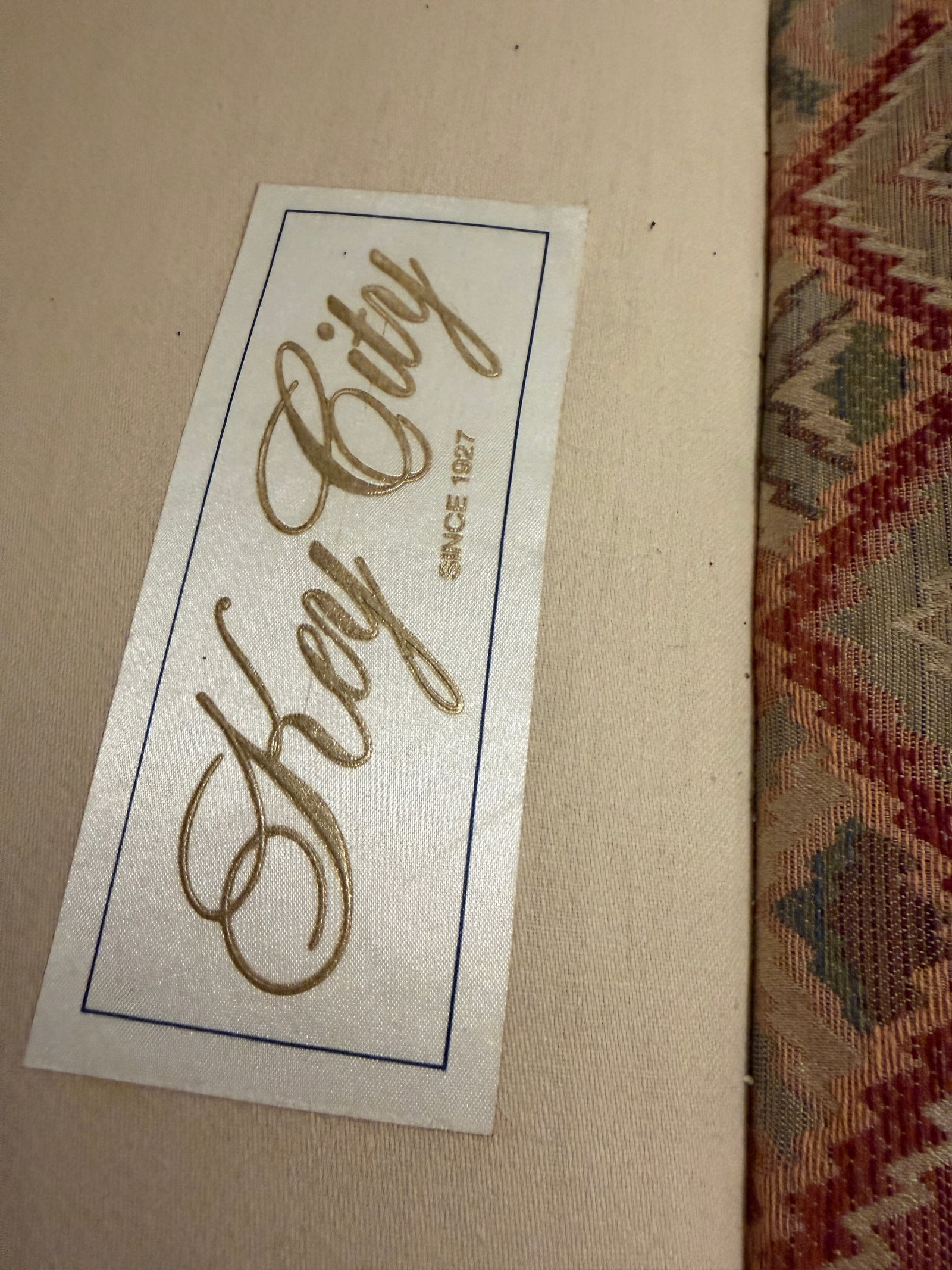 1980s Key City Flame Stitch Camelback Sofa / Long Settee - 8