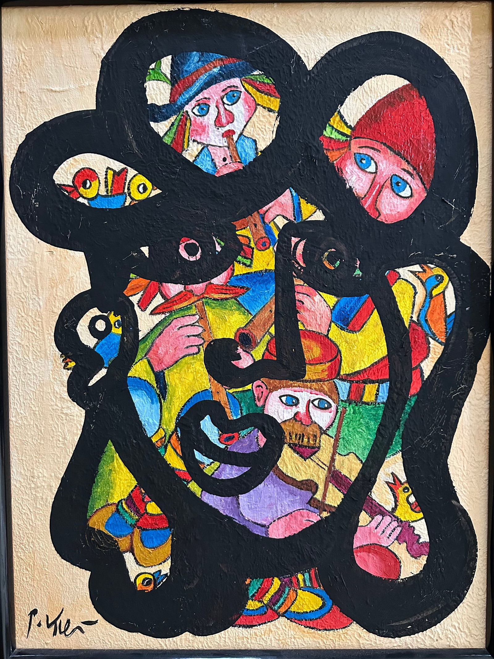 Rare, Original Painting, Peter Keil - 2