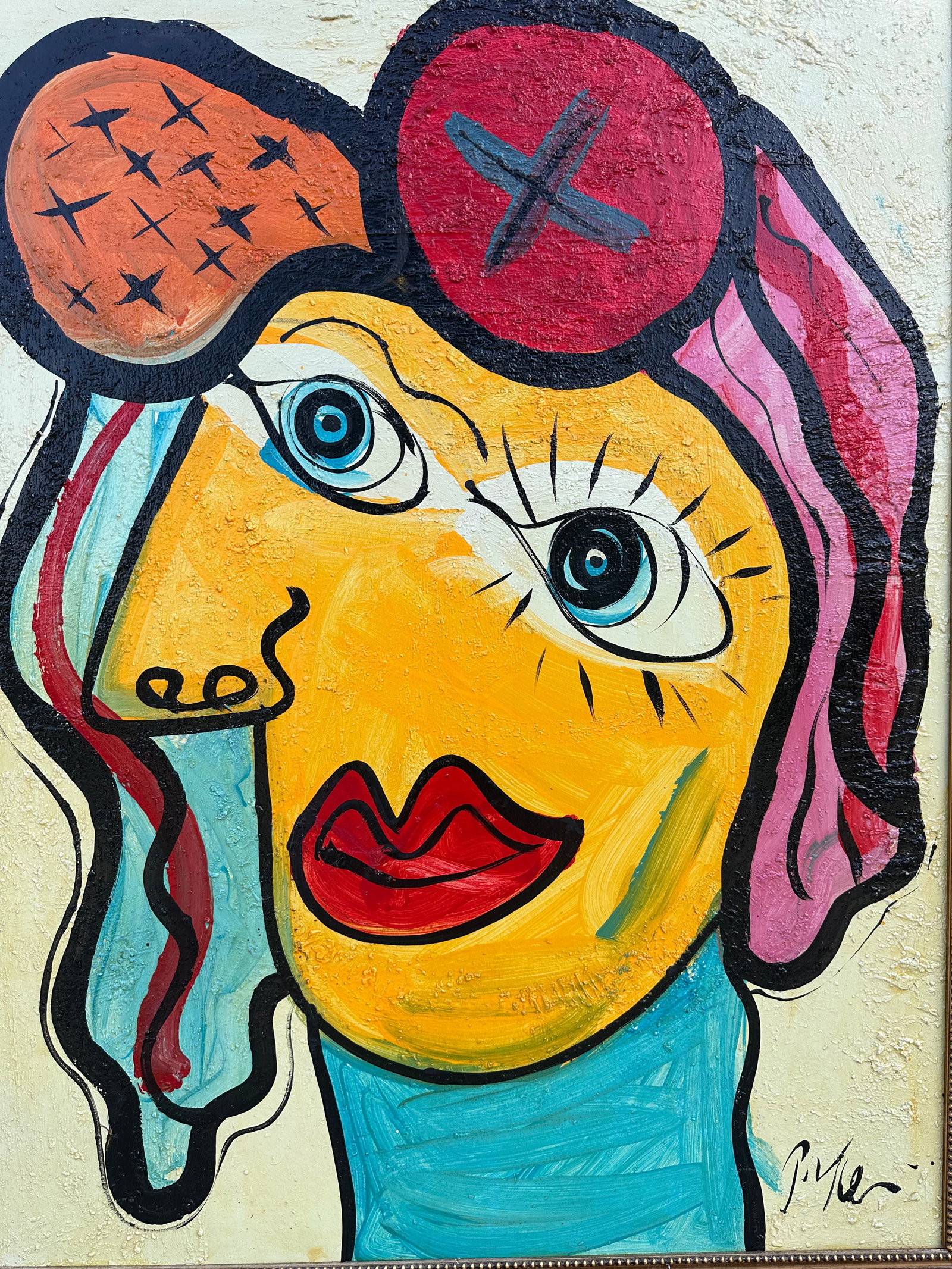 Large-Scale Abstract Portrait, Peter Keil - 2