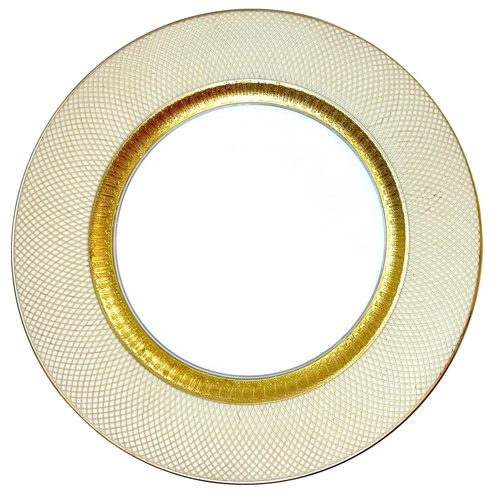 1960s Rosenthal Golden Grail Encrusted Gold Porcelain Dinnerware by Raymond Loewy - 45 Piece Service - 3