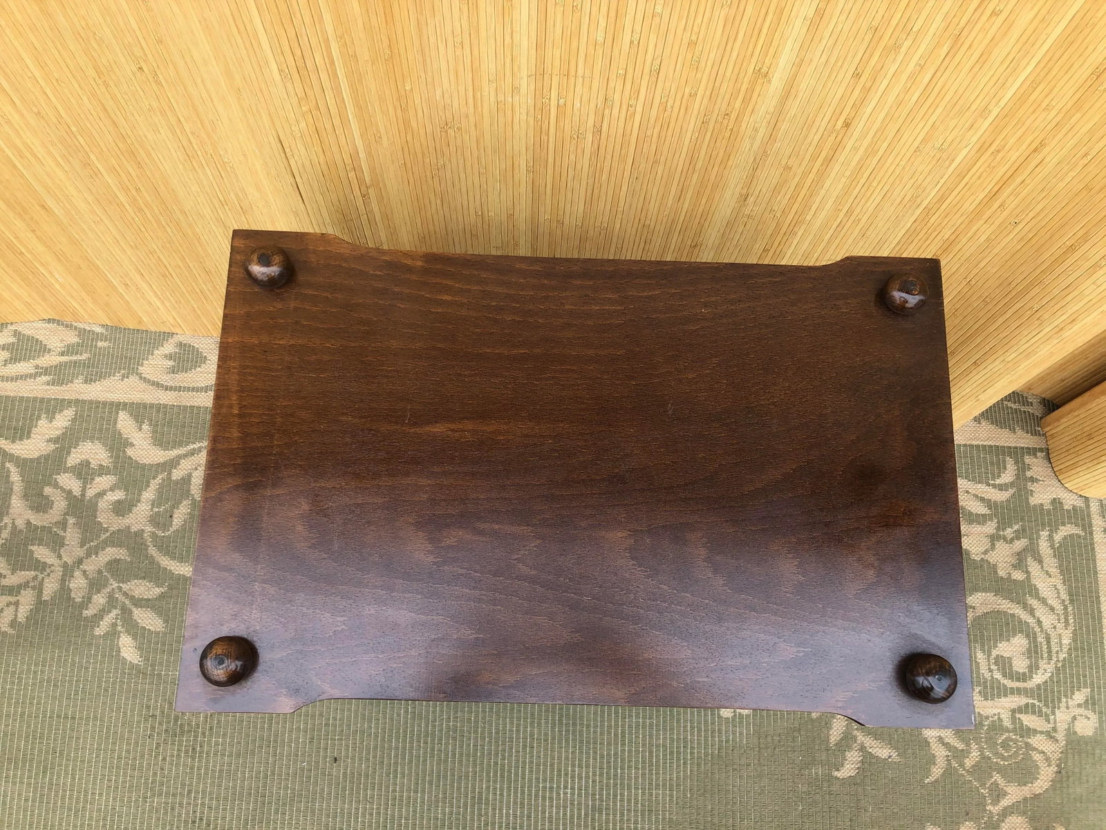 1970s Hollywood Regency 3 - Tier Side Table - 6
