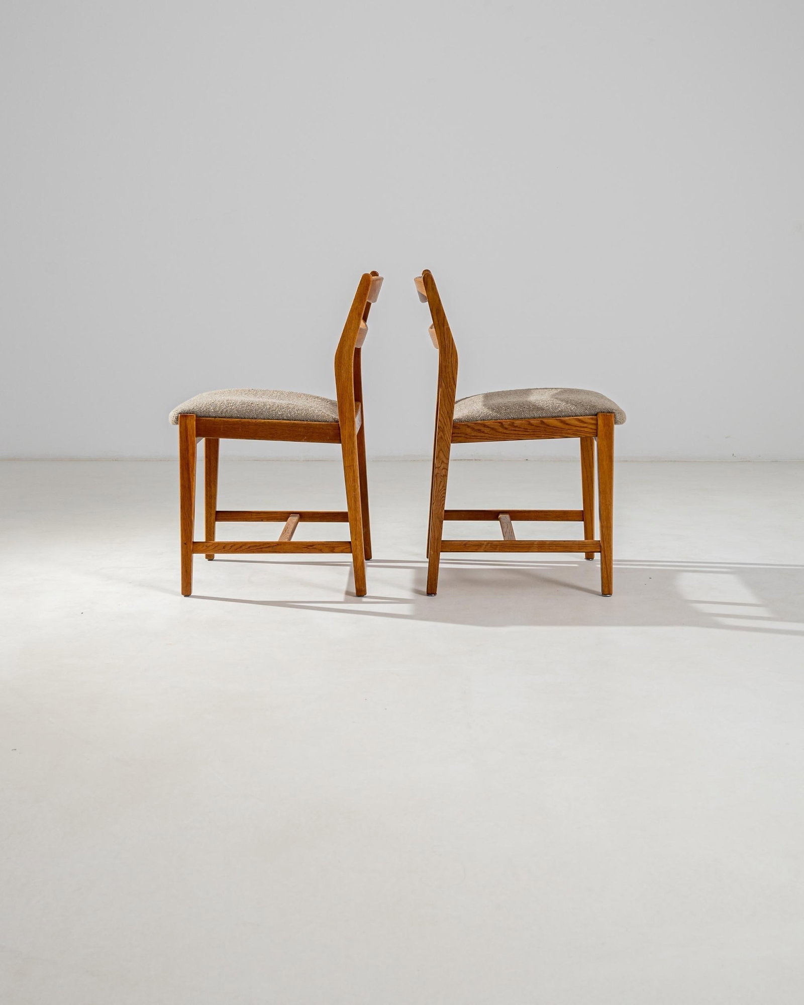 20th Century Danish Wooden Chairs, Pair - 7