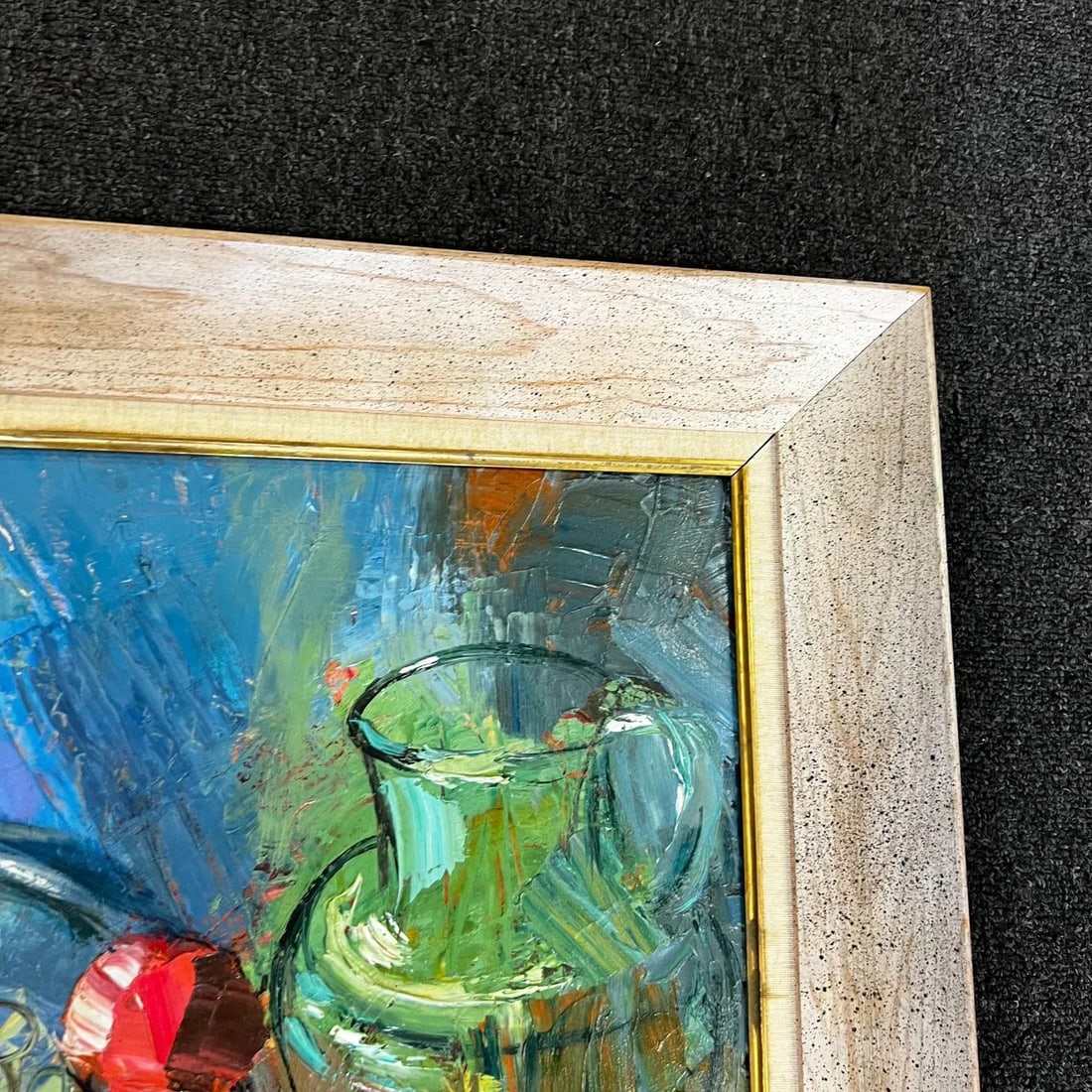 1980s California Art by Barbara West the Green Jug Signed - 3