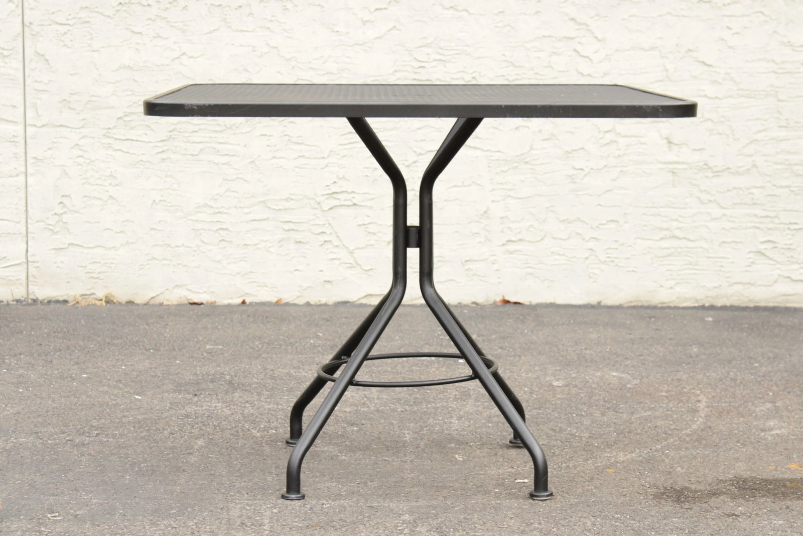 Early 21st Century Metro' Wrought Iron Outdoor Dining Set - 5 Pieces - 4