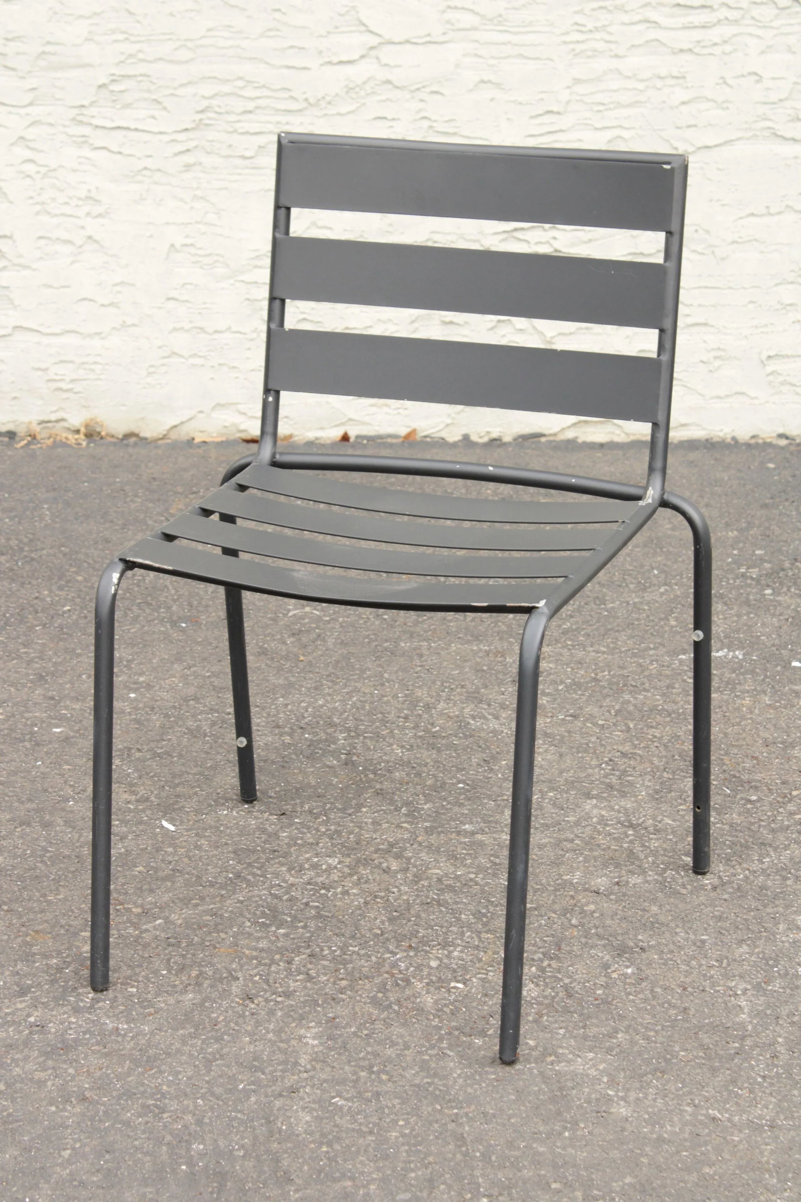 Early 21st Century Metro' Wrought Iron Outdoor Dining Set - 5 Pieces - 6