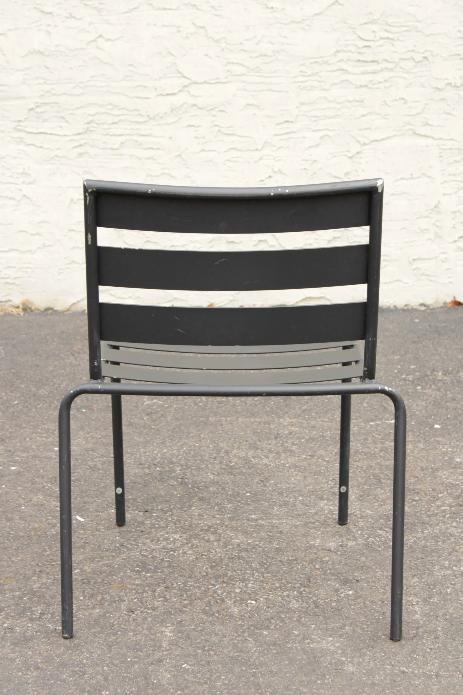 Early 21st Century Metro' Wrought Iron Outdoor Dining Set - 5 Pieces - 7
