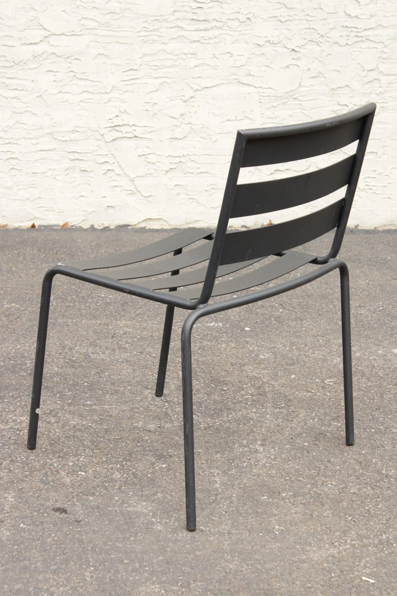 Early 21st Century Metro' Cast Iron Outdoor Dining Set - 5 Pieces - 8