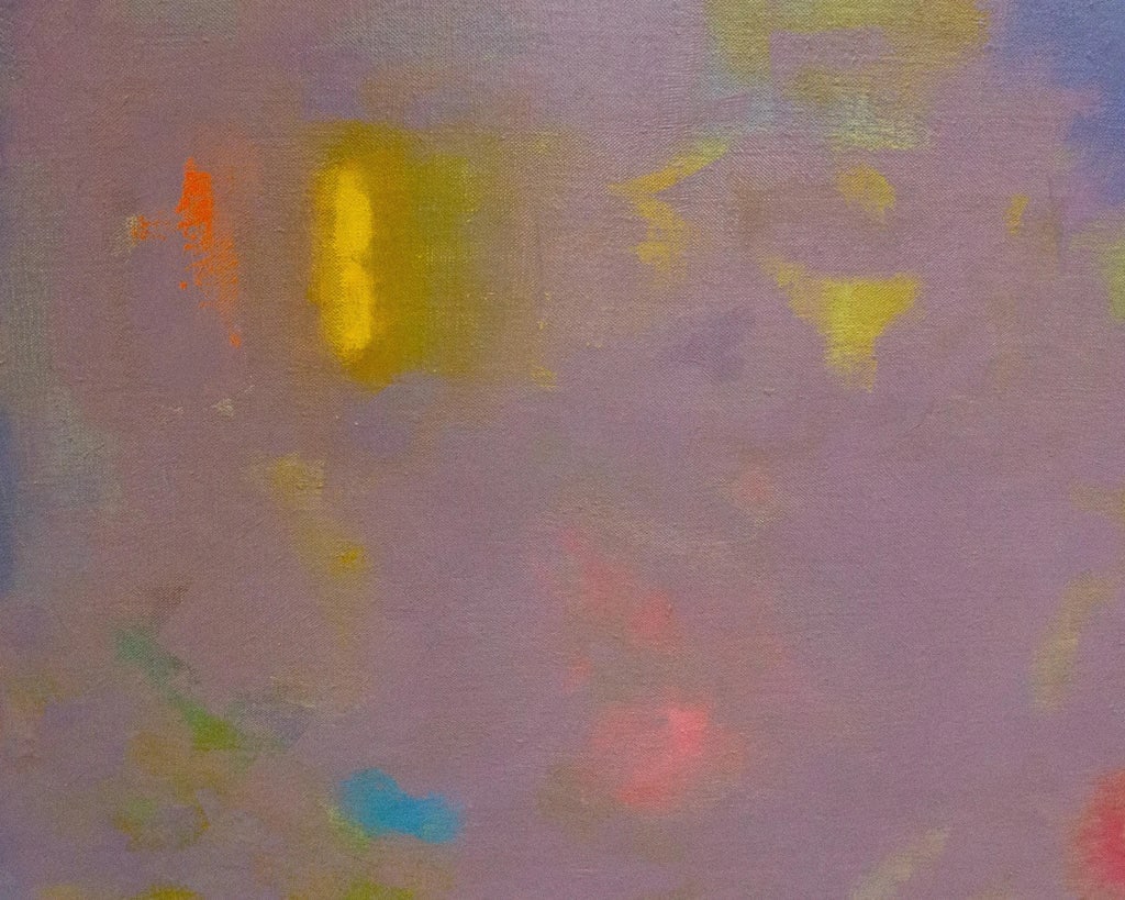 "Illuminated Night" Abstract Oil on Canvas Painting by Martin Friedman - 7