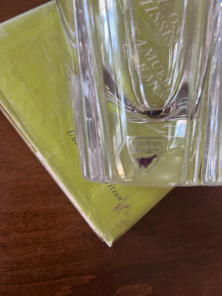 Crystal Vase by Orrefors of Sweden - 5