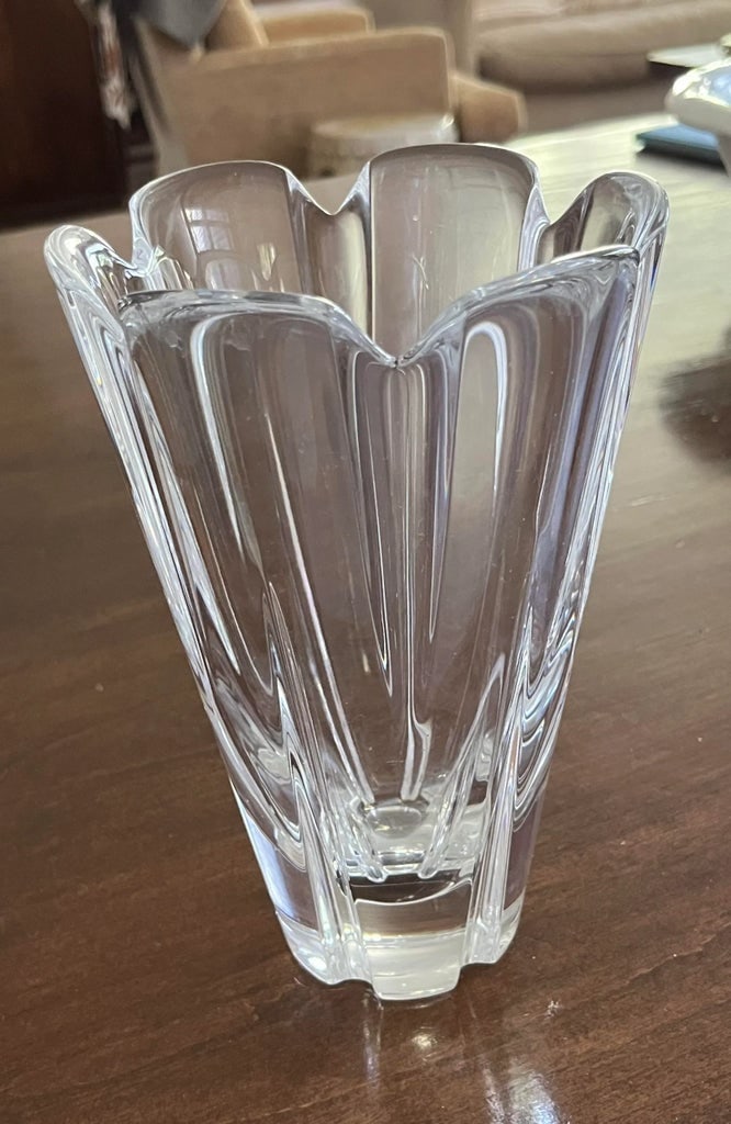 Crystal Vase by Orrefors of Sweden - 6
