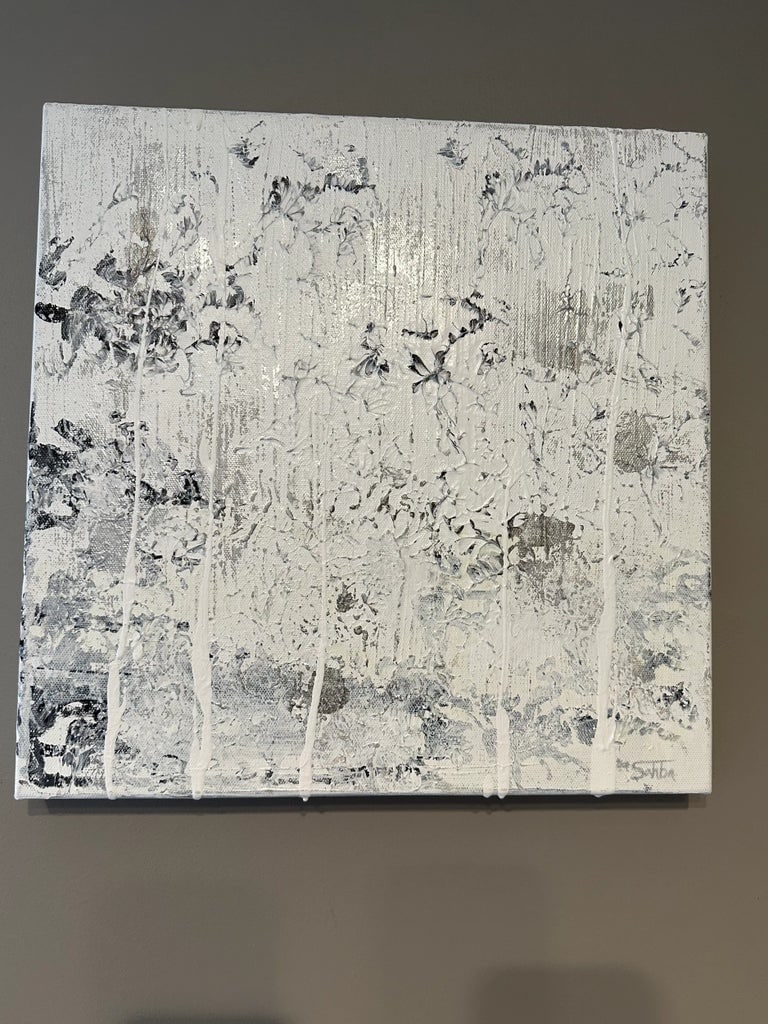 Modern Abstract Oil Painting, Signed - 11