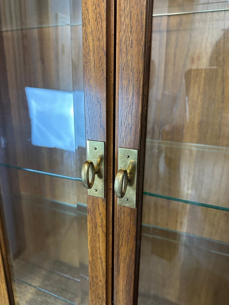 Drexel Campaign China Cabinet Accolade Collection - 8
