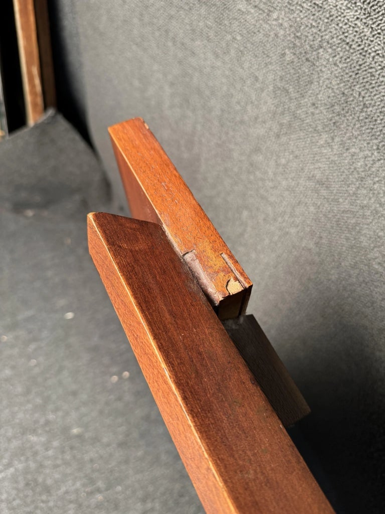 Vintage Walnut & Elm Kent Coffey Headboard - 7