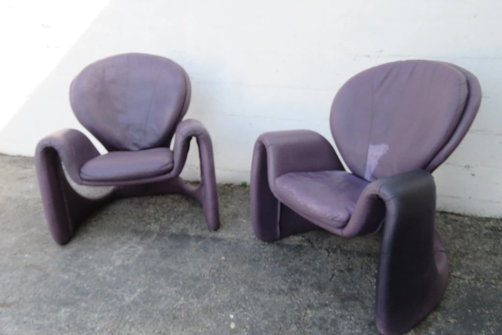 Jaymar Postmodern Side Accent Chairs a Pair 5936 - 10